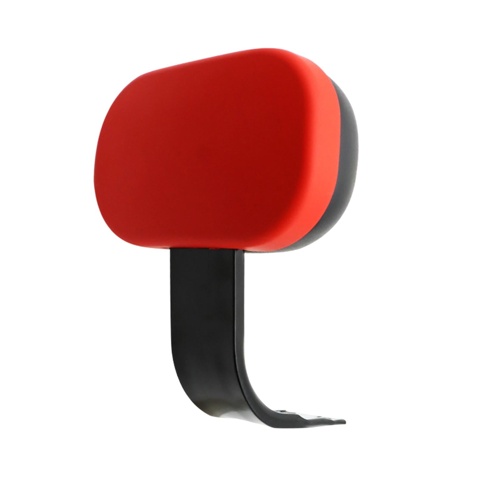 Rear Passenger Backrest Sissy Bar Pad PU Leather for Motorbike Parts Red