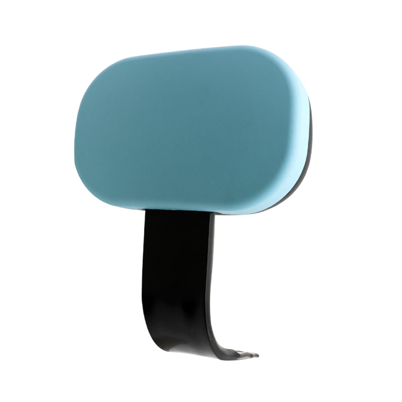 Rear Passenger Backrest Sissy Bar Pad PU Leather for Motorbike Parts Blue