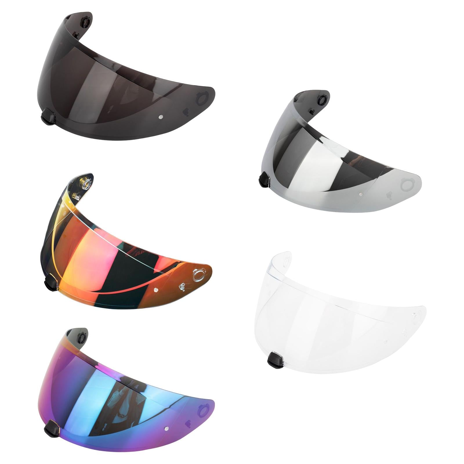 Motorcycle Helmet Goggles Lens Replacement Fit for i70 i10 Clear Revo Red
