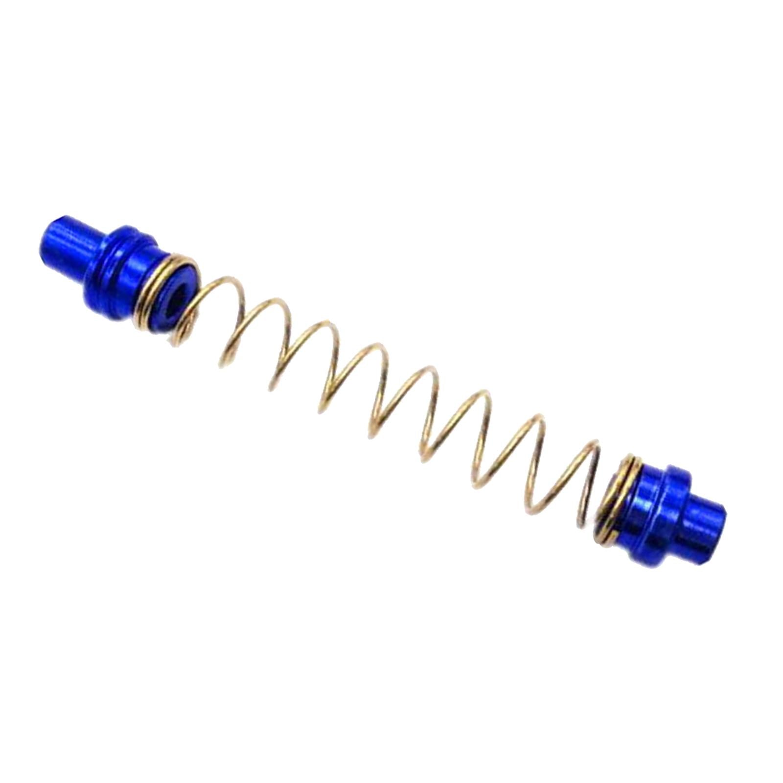Motorcycle Brakes Springs Retractable Alloy Head for Most Motorbikes Blue