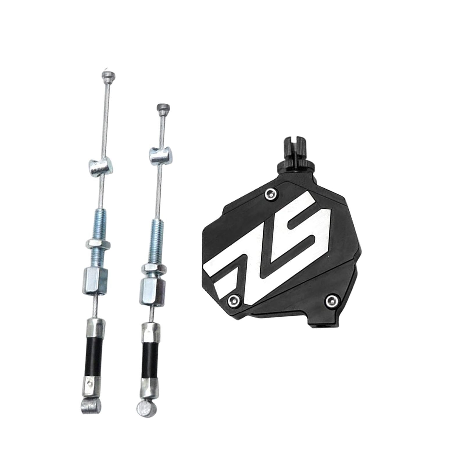 Stunt Clutch Cable Easy Pull Cable System Spare Parts for Motorcycle Black