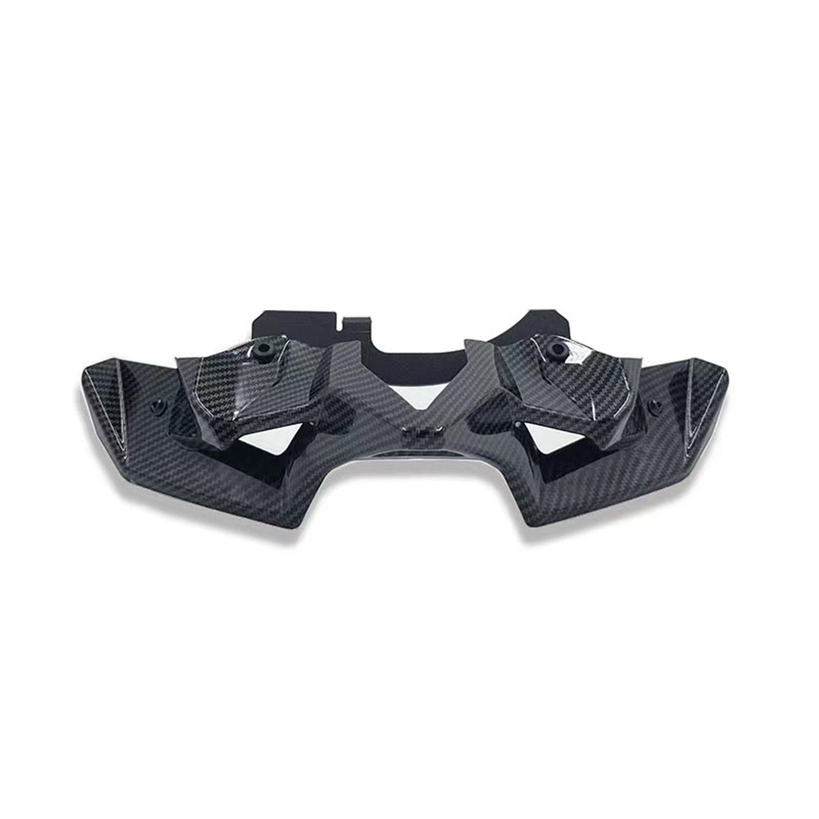 Motorcycle Front Spoiler Winglet for Kawasaki Z900 Carbon Fiber Pattern