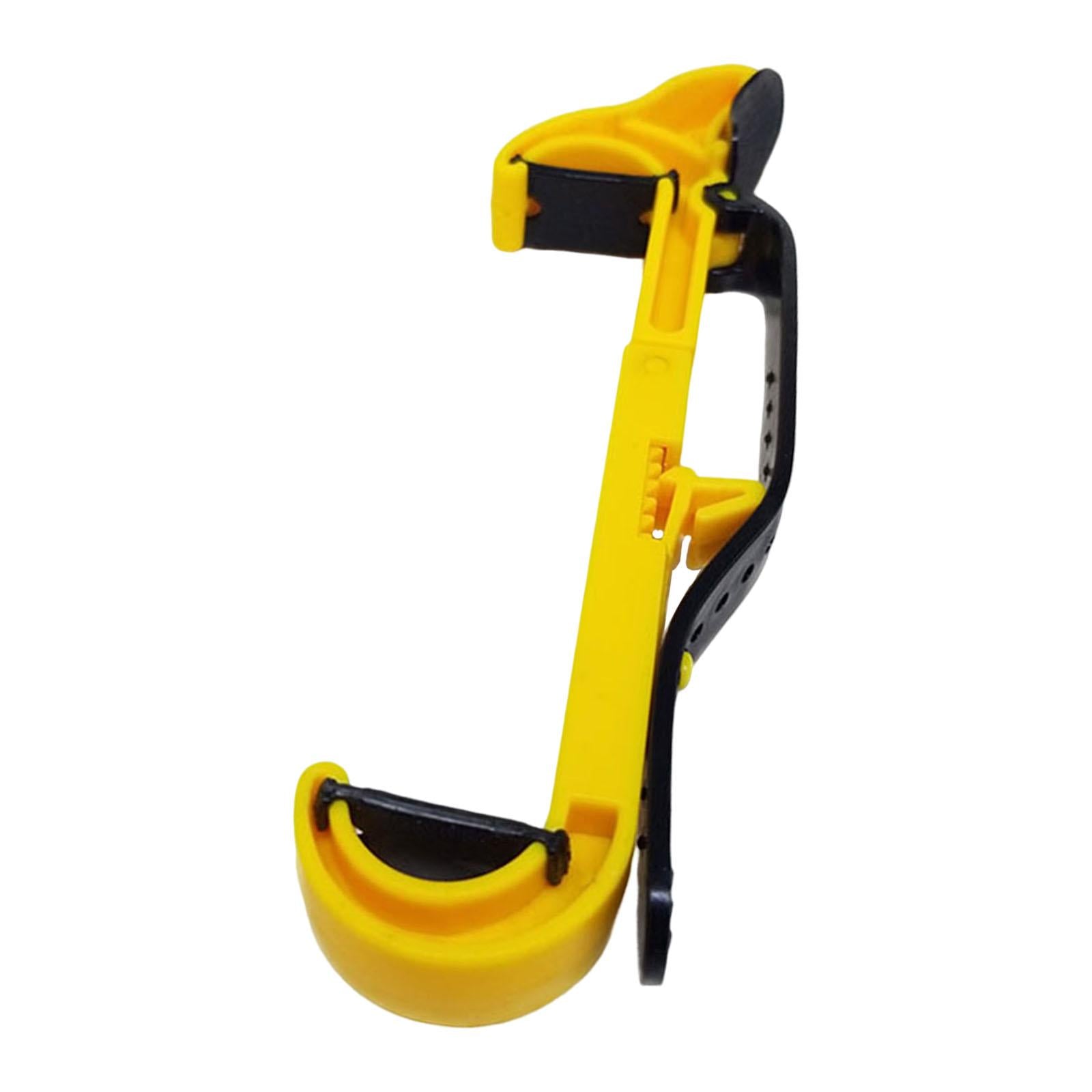 4xCar Steering Wheel Phone Holder Mount for Samsung S21/S20/S10/Note 10 Yellow