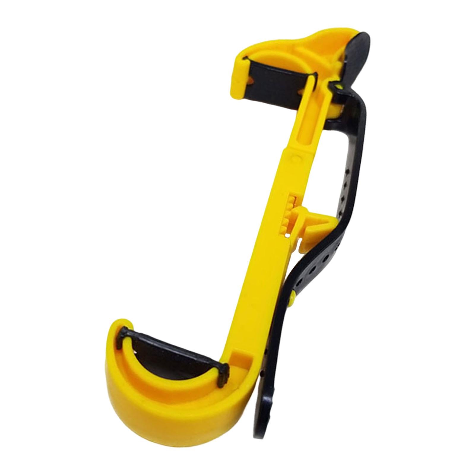 4xCar Steering Wheel Phone Holder Mount for Samsung S21/S20/S10/Note 10 Yellow