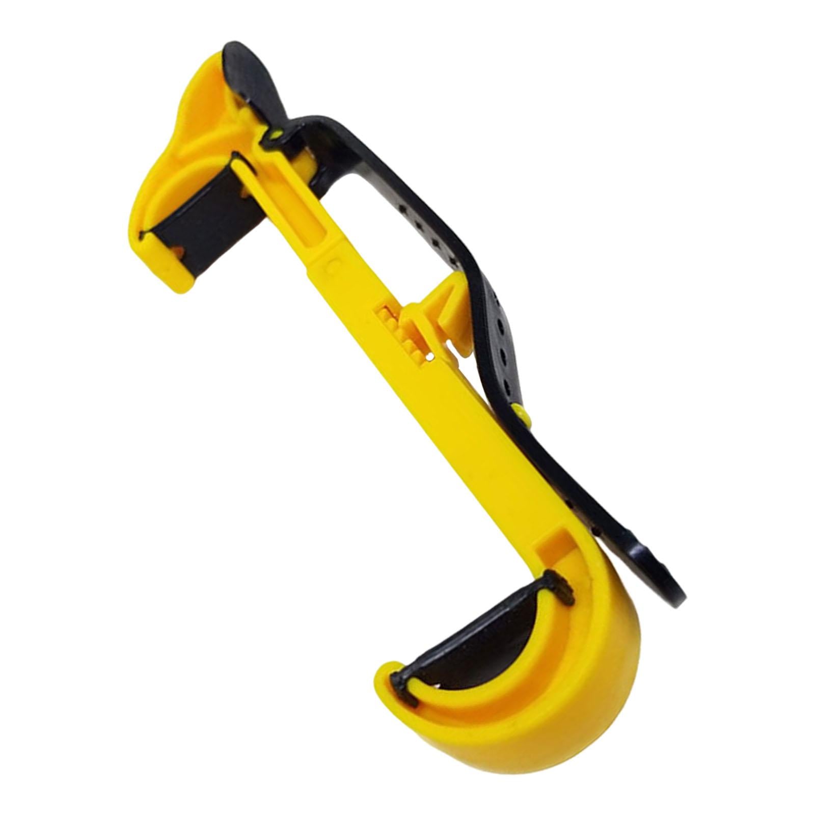 2xCar Steering Wheel Phone Holder Mount for Samsung S21/S20/S10/Note 10 Yellow