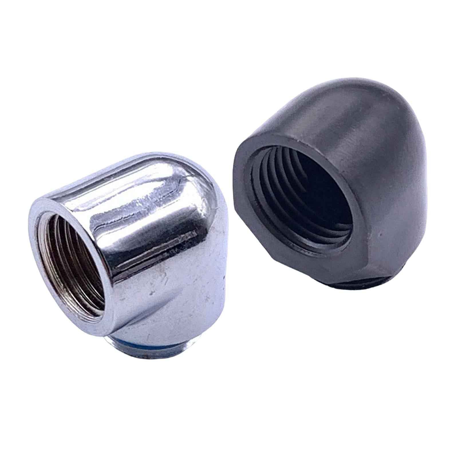Extender Fitting 90 Degrees for PC Water Cooling System Accessories Silver