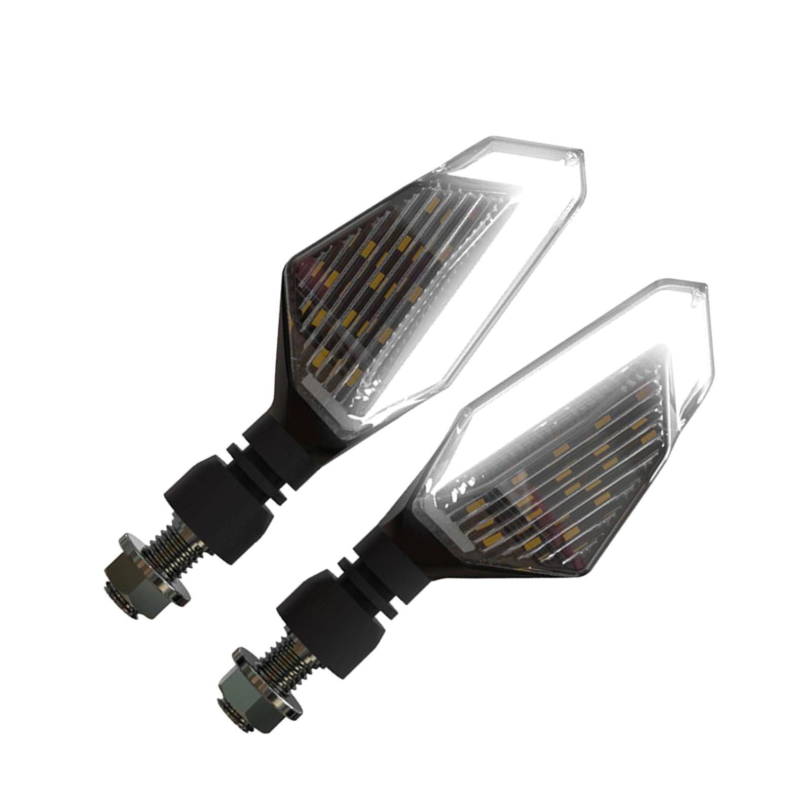 Motorcycle Turn Signal Light Cornering Lamp 12V Fits most Motorbikes White