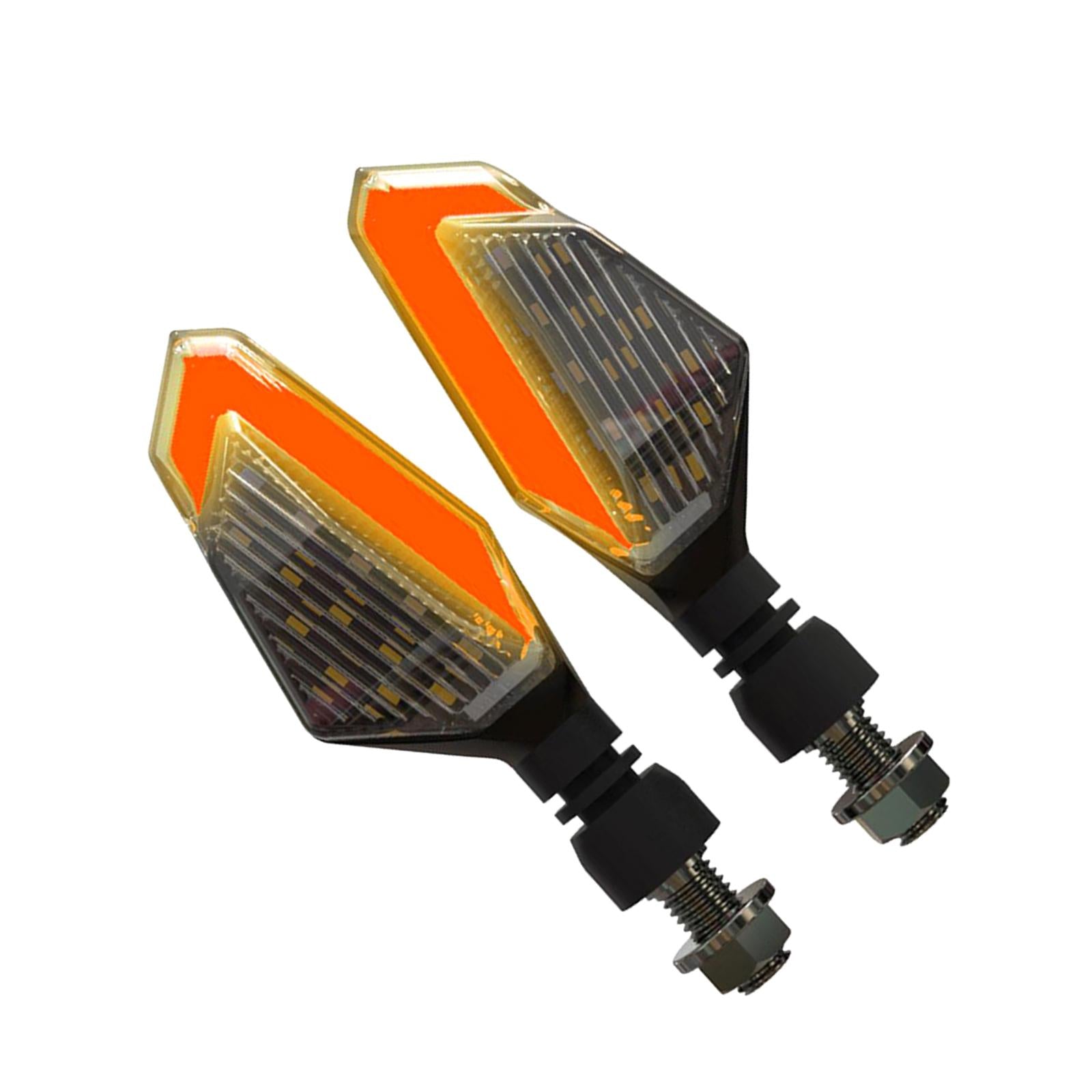 Motorcycle Turn Signal Light Cornering Lamp 12V Fits most Motorbikes Red