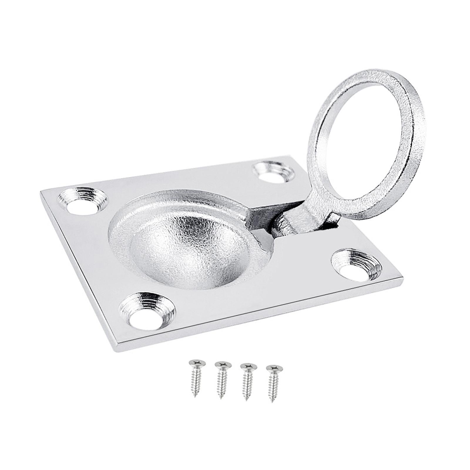 3xFlush Pull Ring Handle 3.8Cmx4.8cm Hardware lift for Boat Marine