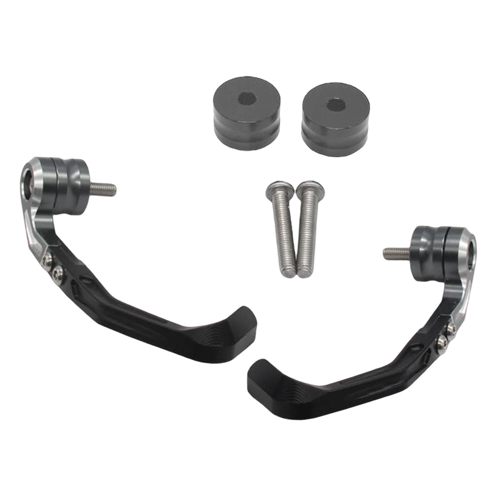 Motorcycle Brake Clutch Lever Guards Falling Protection for BMW S1000R Gray