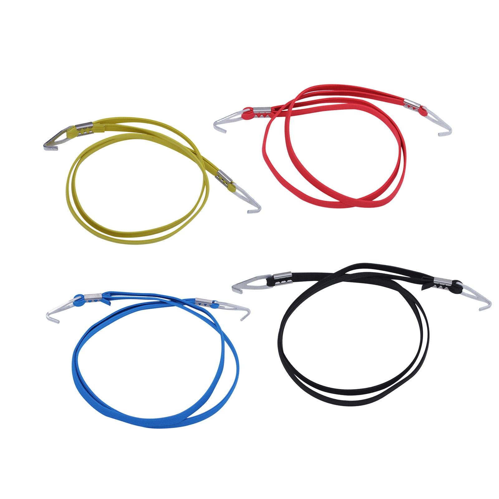Bike Luggage Strap Lashing Strap Flat for Securing Cargo Fixing Tent Yellow