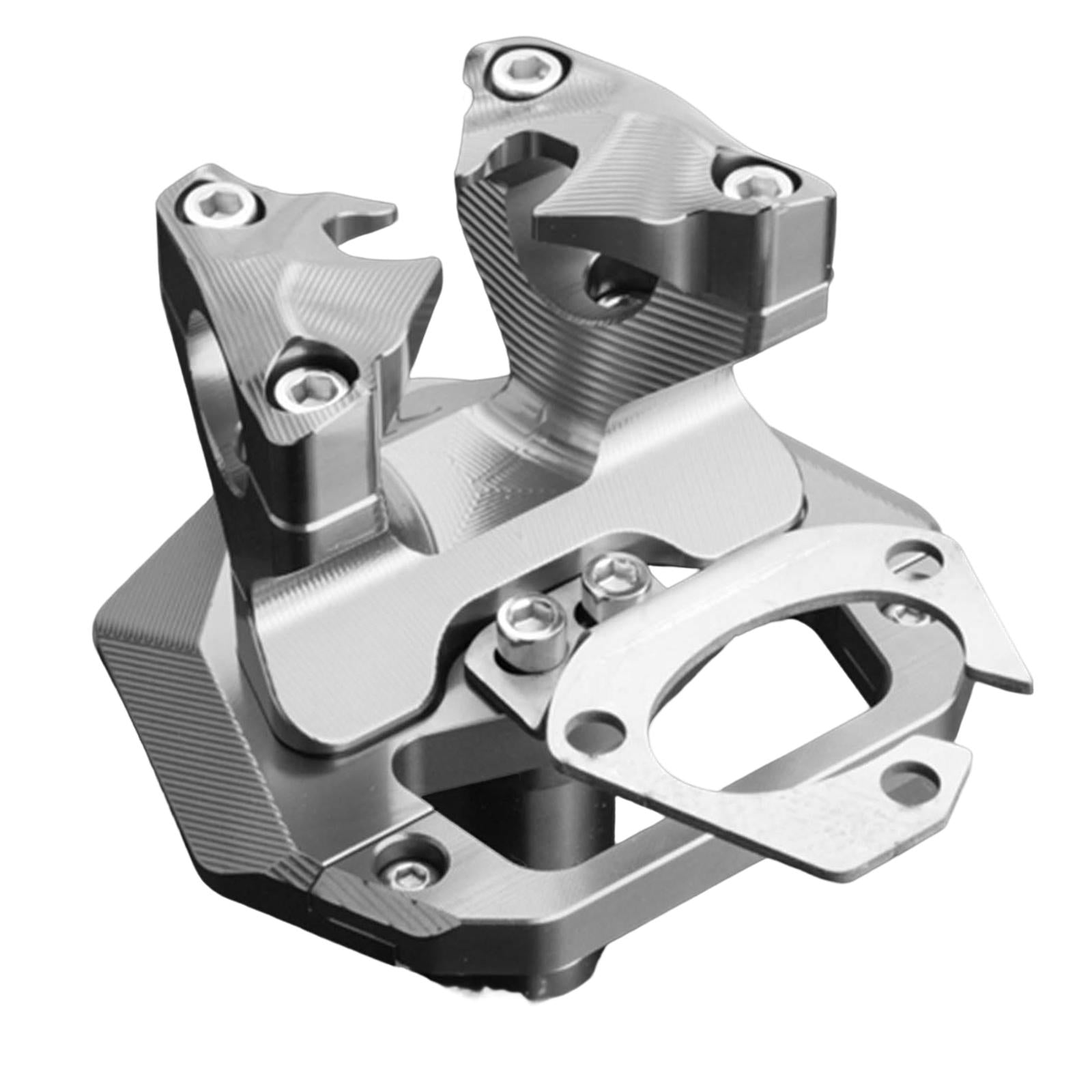 Electric Car Modified Base Durable Accessory Adaptor for niu+ U+A U+B silver