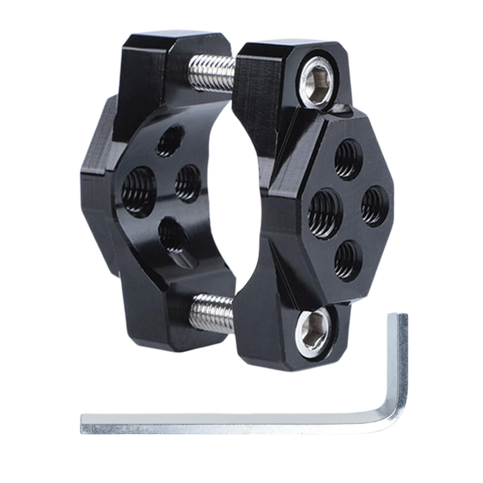 3xPressure Code Stent Bumper Clamp Decoration Motorcycle Headlight Mount
