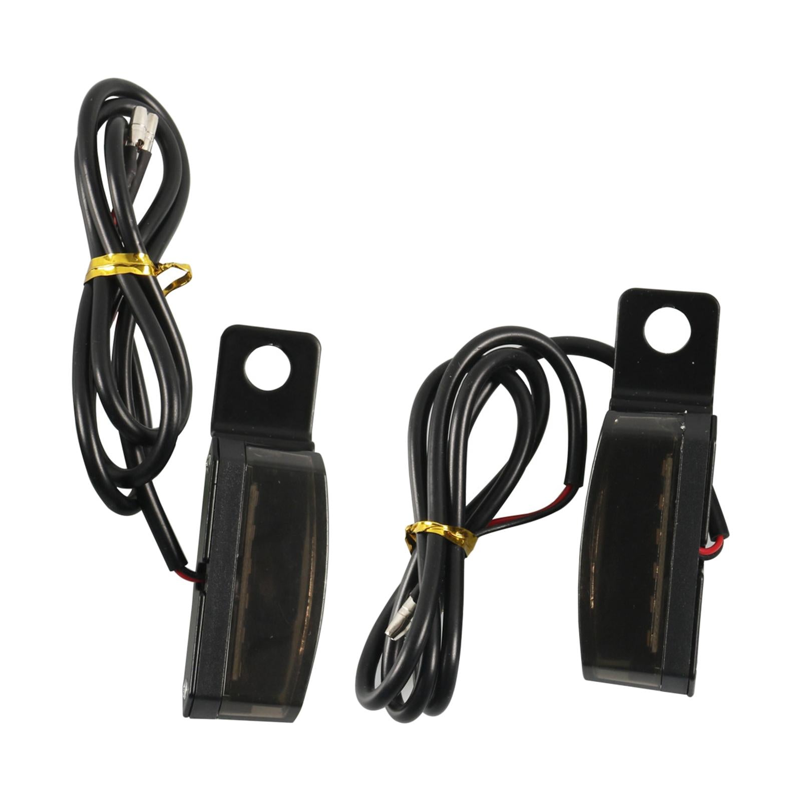 Motorbike Indicator Light Lever Flasher Amber for