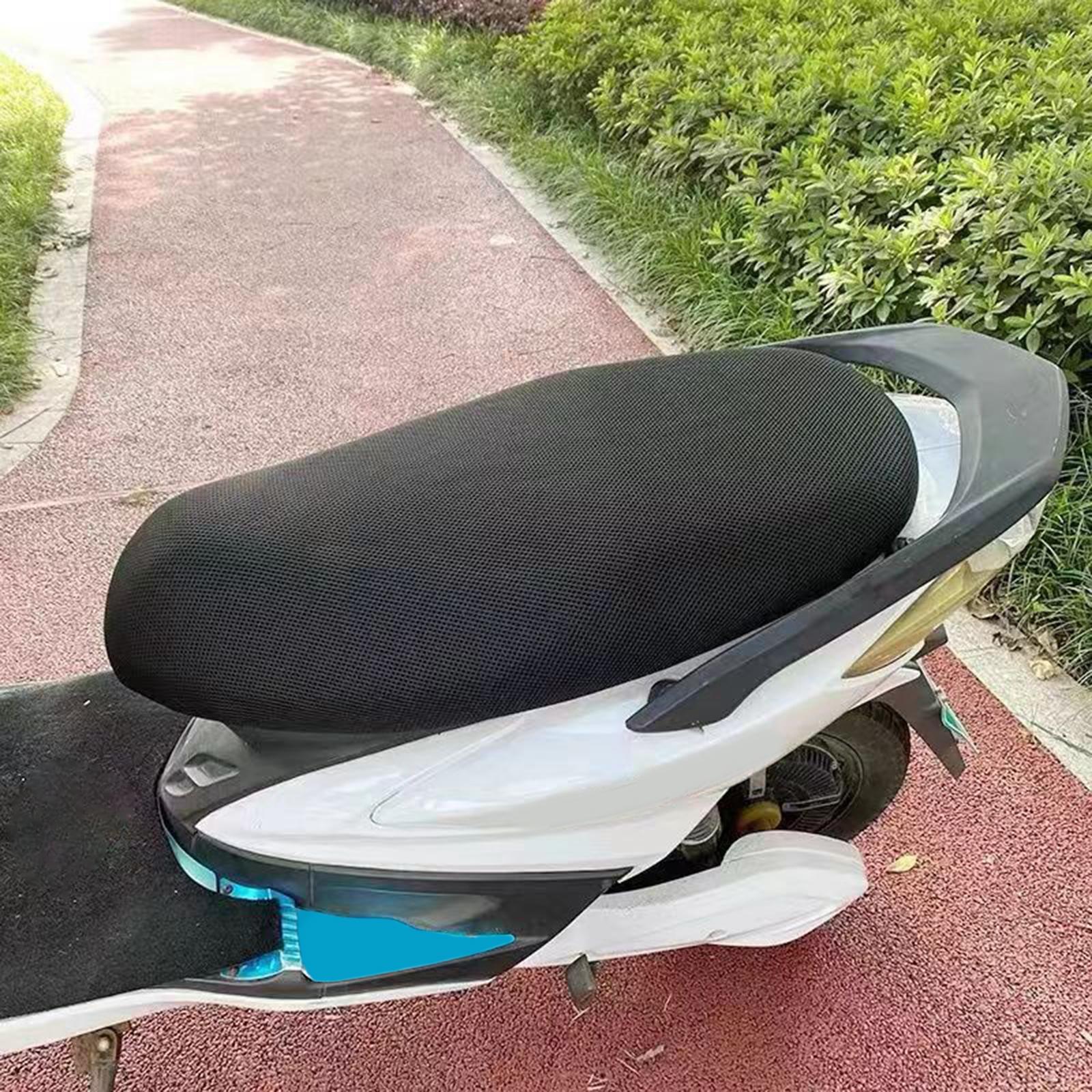Universal Motorcycle Seat Cover Protector Comfortable Elastic for Motorbike