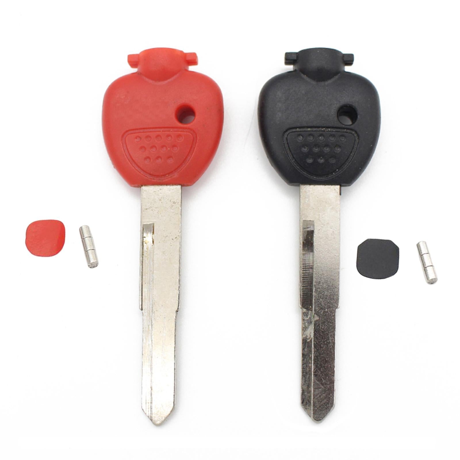 Motorcycle Blank Key Uncut Blade for Majesty 250 Part Accessories Black