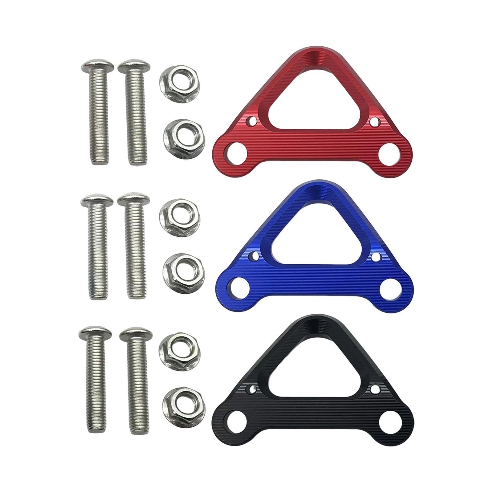 Motorbike Rear Tow Hook Aluminum Alloy Replacement Motorcycle Spare Parts Black