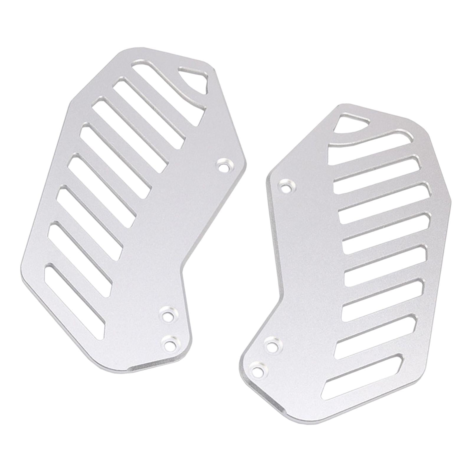 2x Electrocar Front Foot Pedals Pads for Mqis Premium Spare Parts Argent