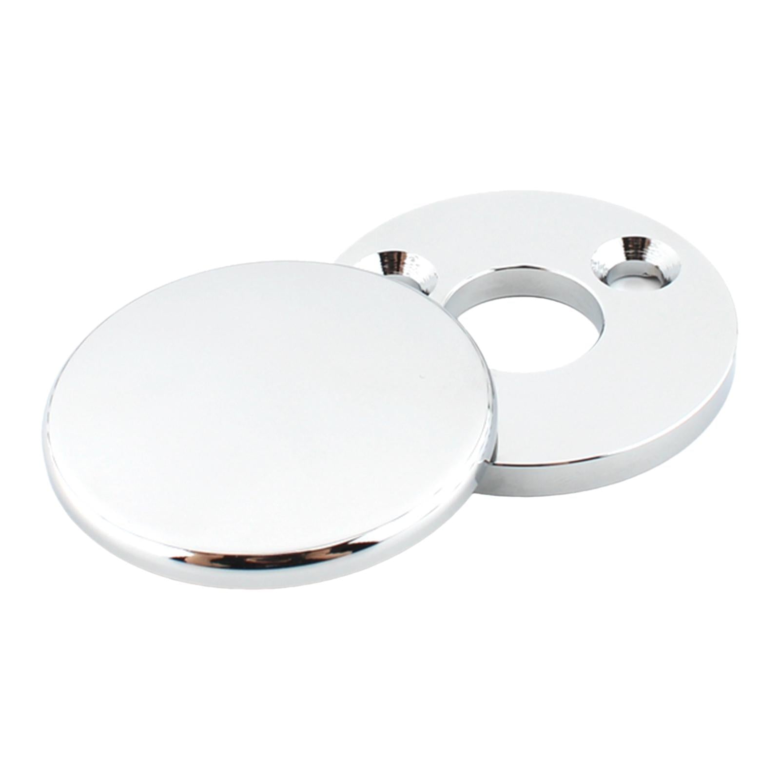 Motorcycle Fork Lock Cover for Harley Road King Models Replacement Argent