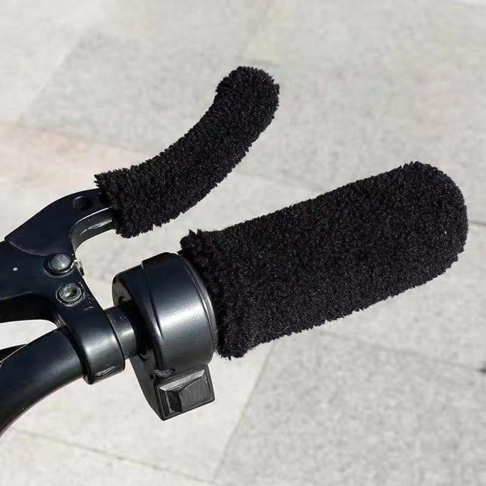 4x Motorcycle Handlebar Gloves Motorbike Handle Bar for Motorbike Camel