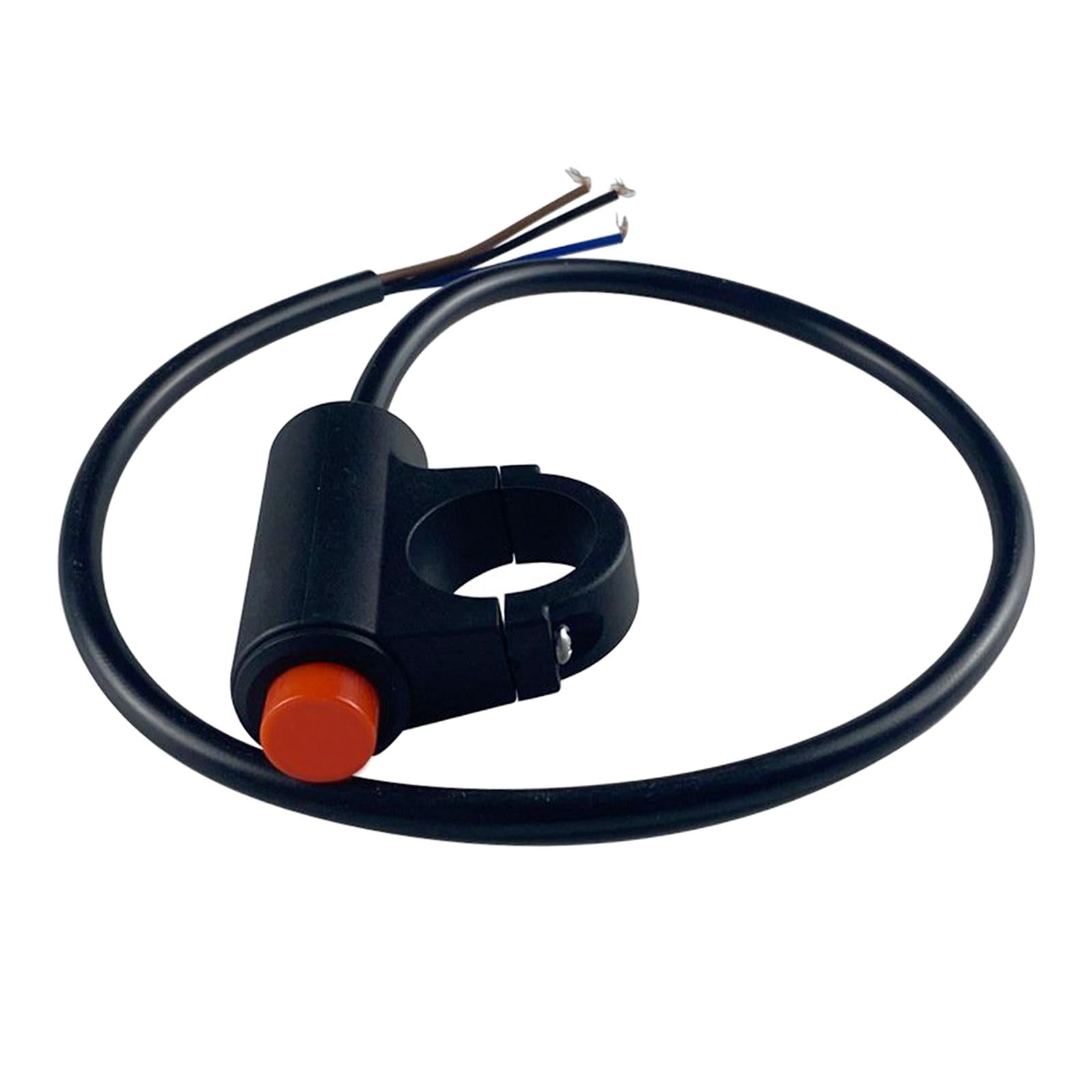 3xMotorcycle Hazard Light Switch Button for Motorbike Modified Parts style B