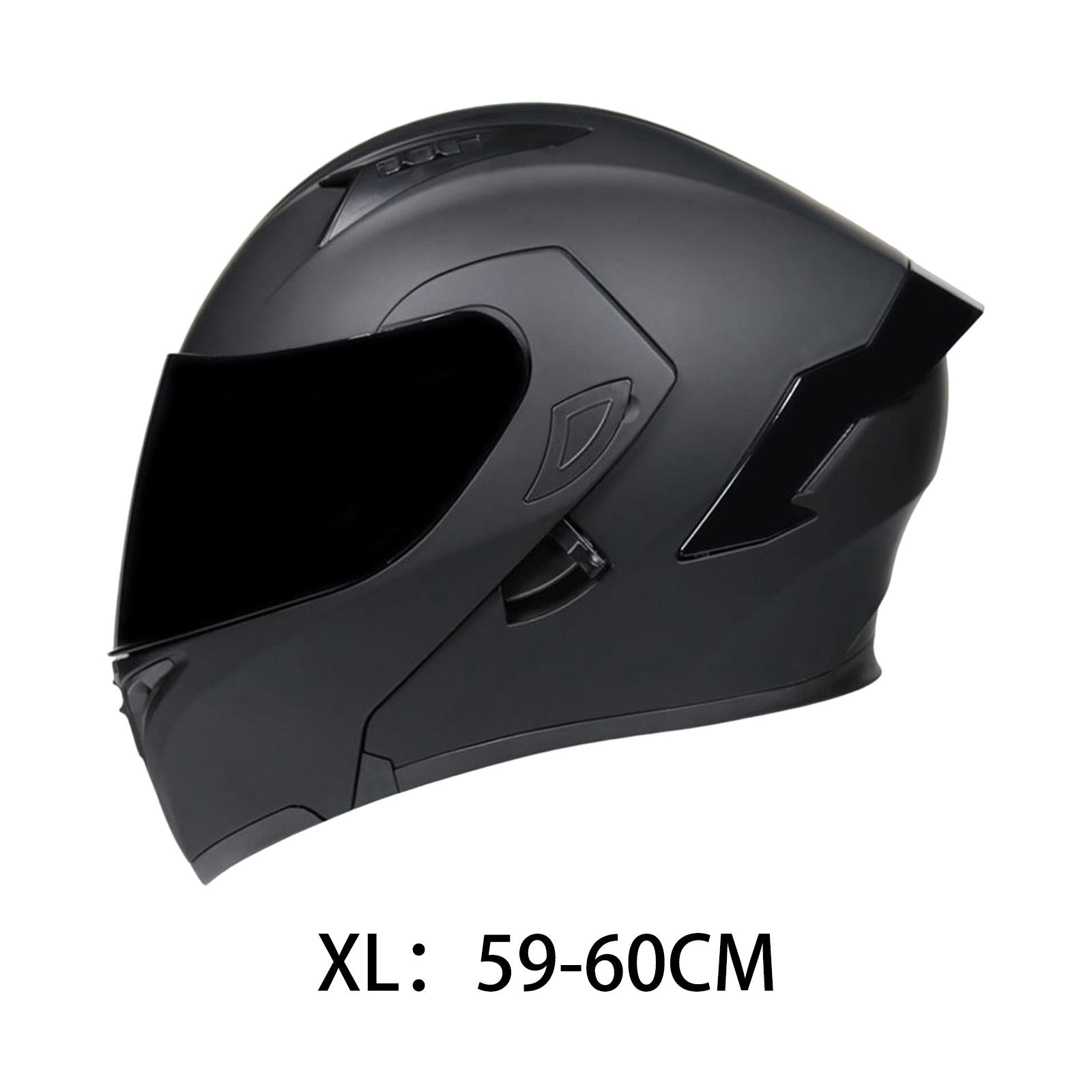 Street Bike Helmet Lightweight Anti Seismic for Adult Motorbike XL
