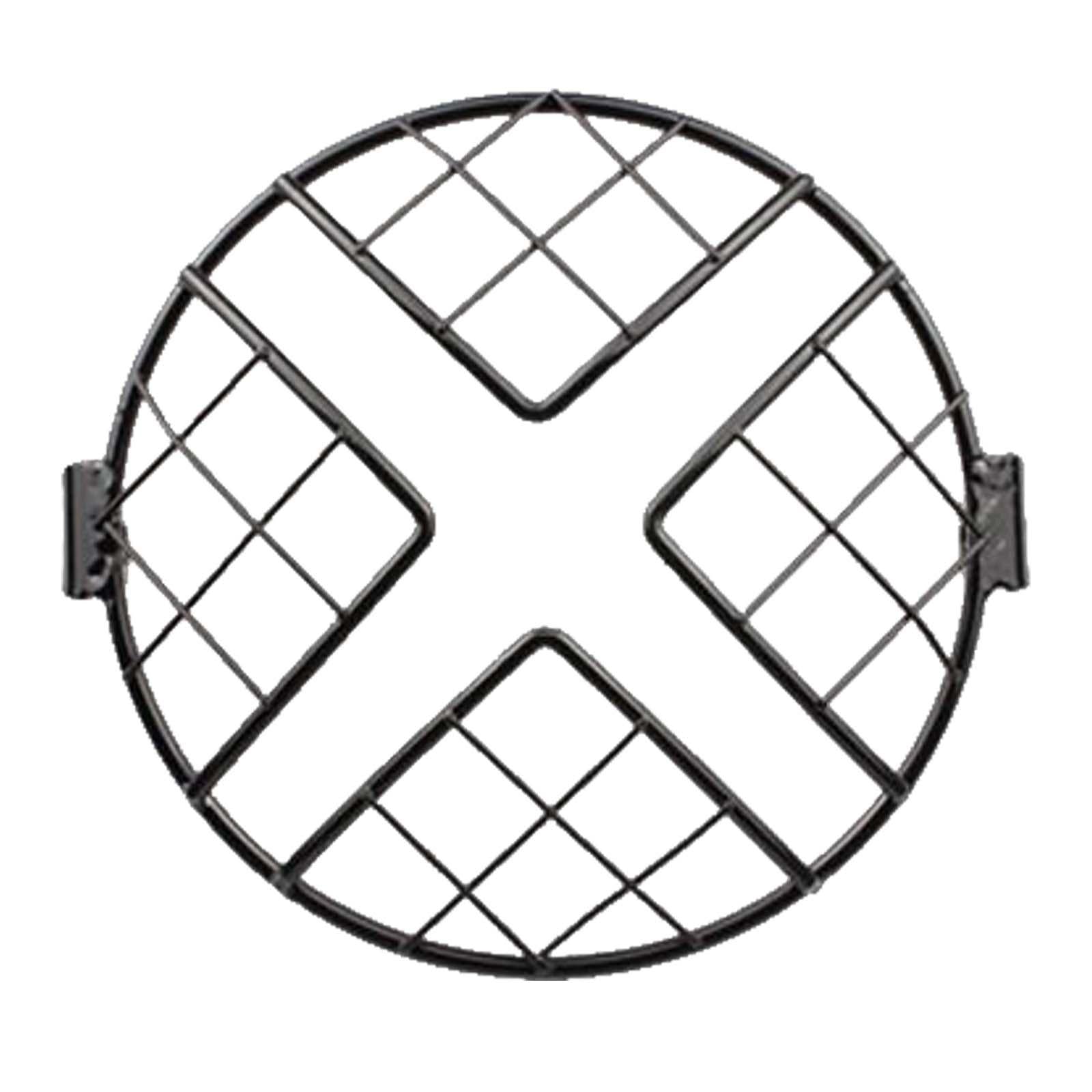 5.75" Motorcycle Headlamp Mesh Grill Guard Protective for Modification X shaped net