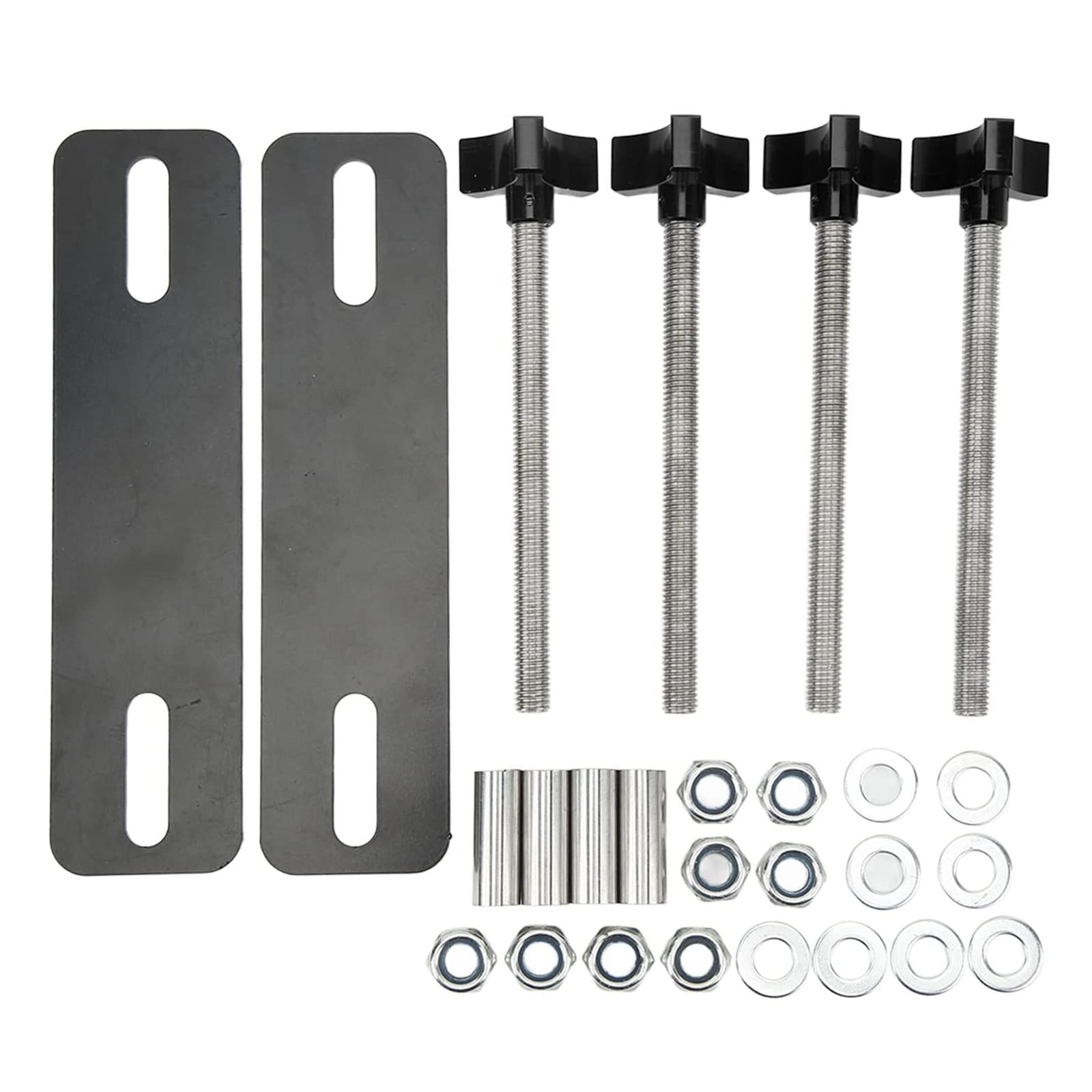 Traction Boards Mounting Pins Kit Bracket Set 12-17cm Hole Spacing Car
