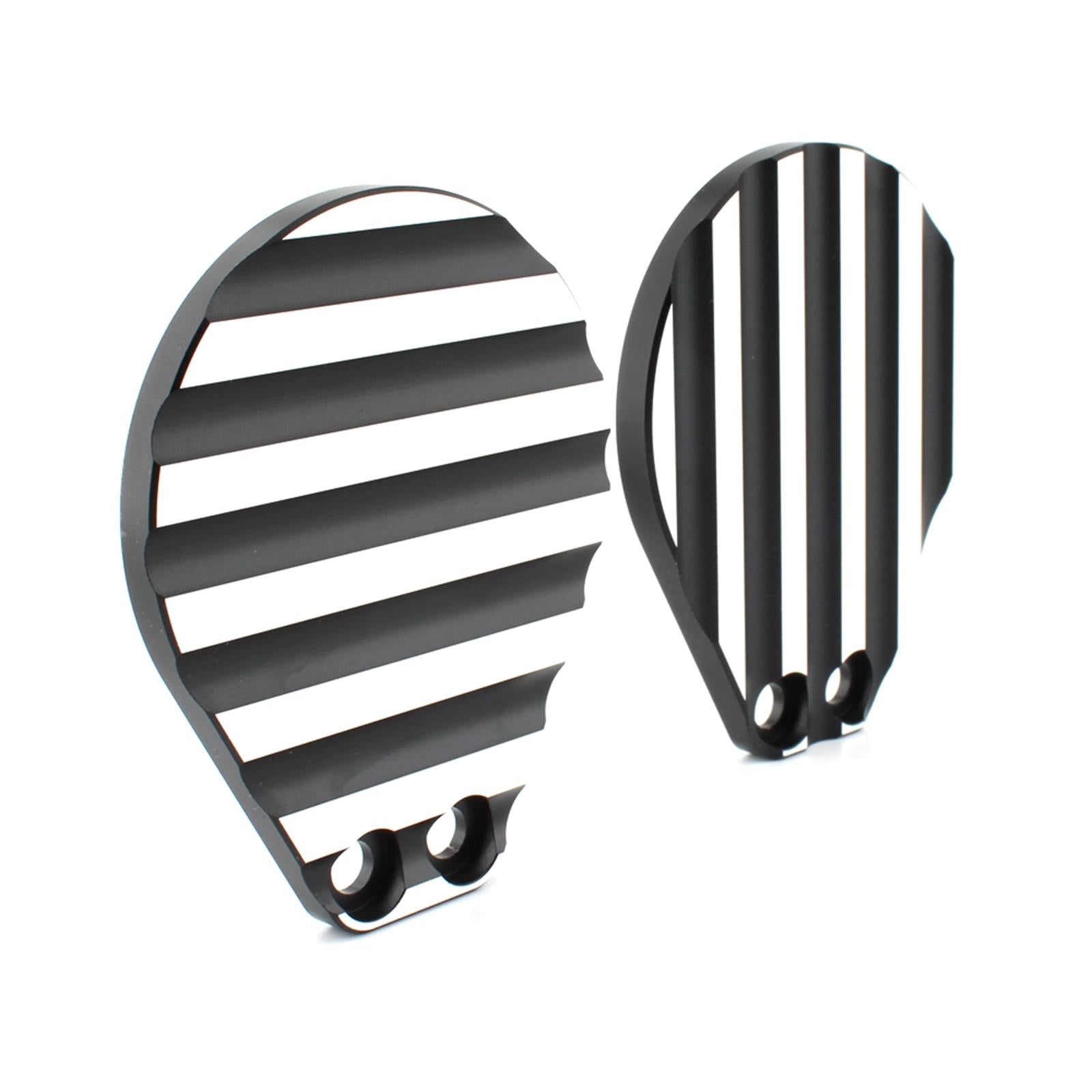 Motorcycle Throttle Body Covers Kit for Honda CB350 After 2021 Durable Black and White