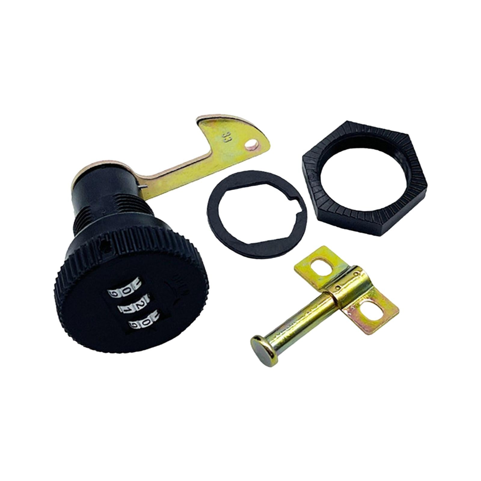Password Code Lock 3 Digit for Motorbike Rear Trunk Replaces Professional