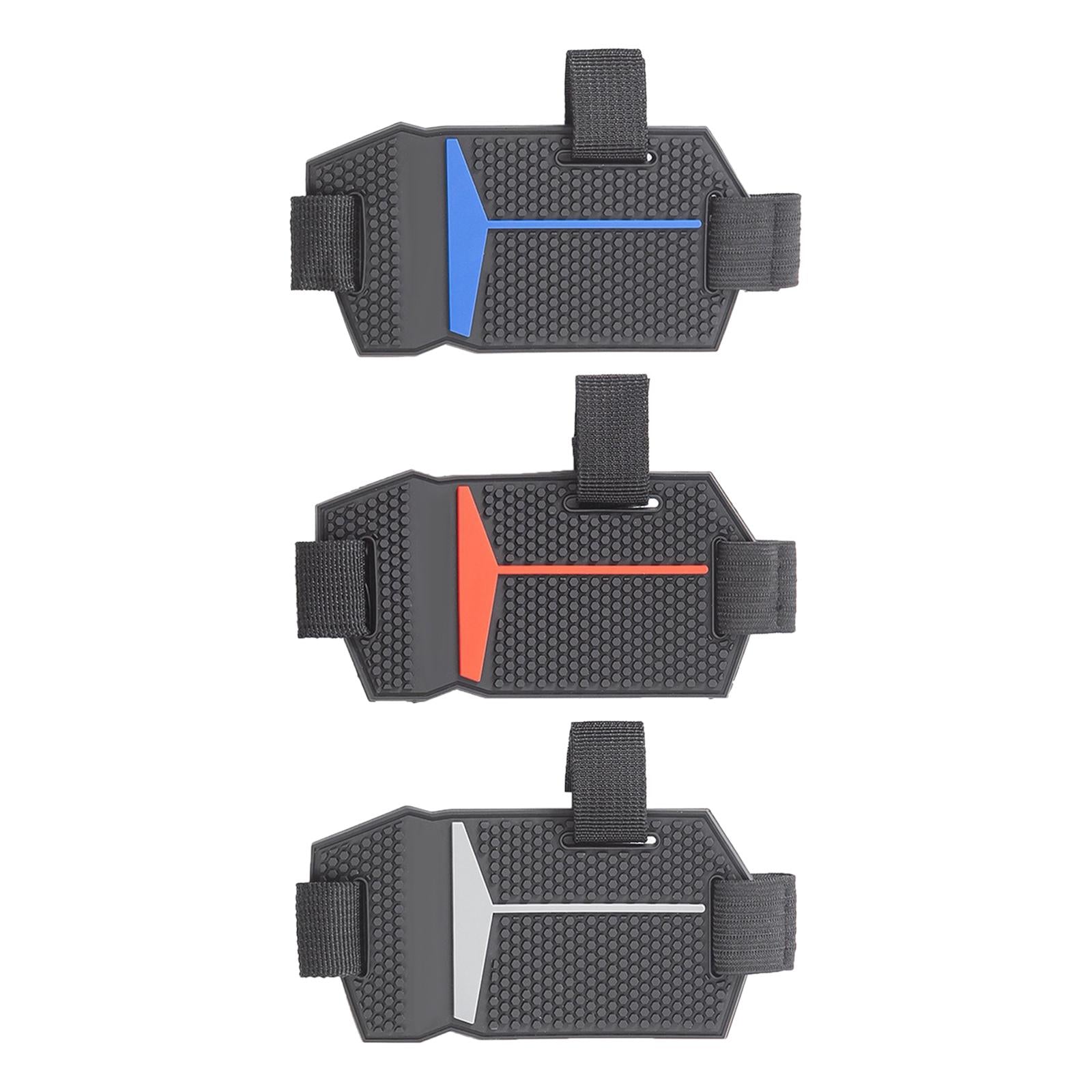 Motorcycle Shoe Protector Spare Parts Replacement Motorcycle Boots Protector Black blue