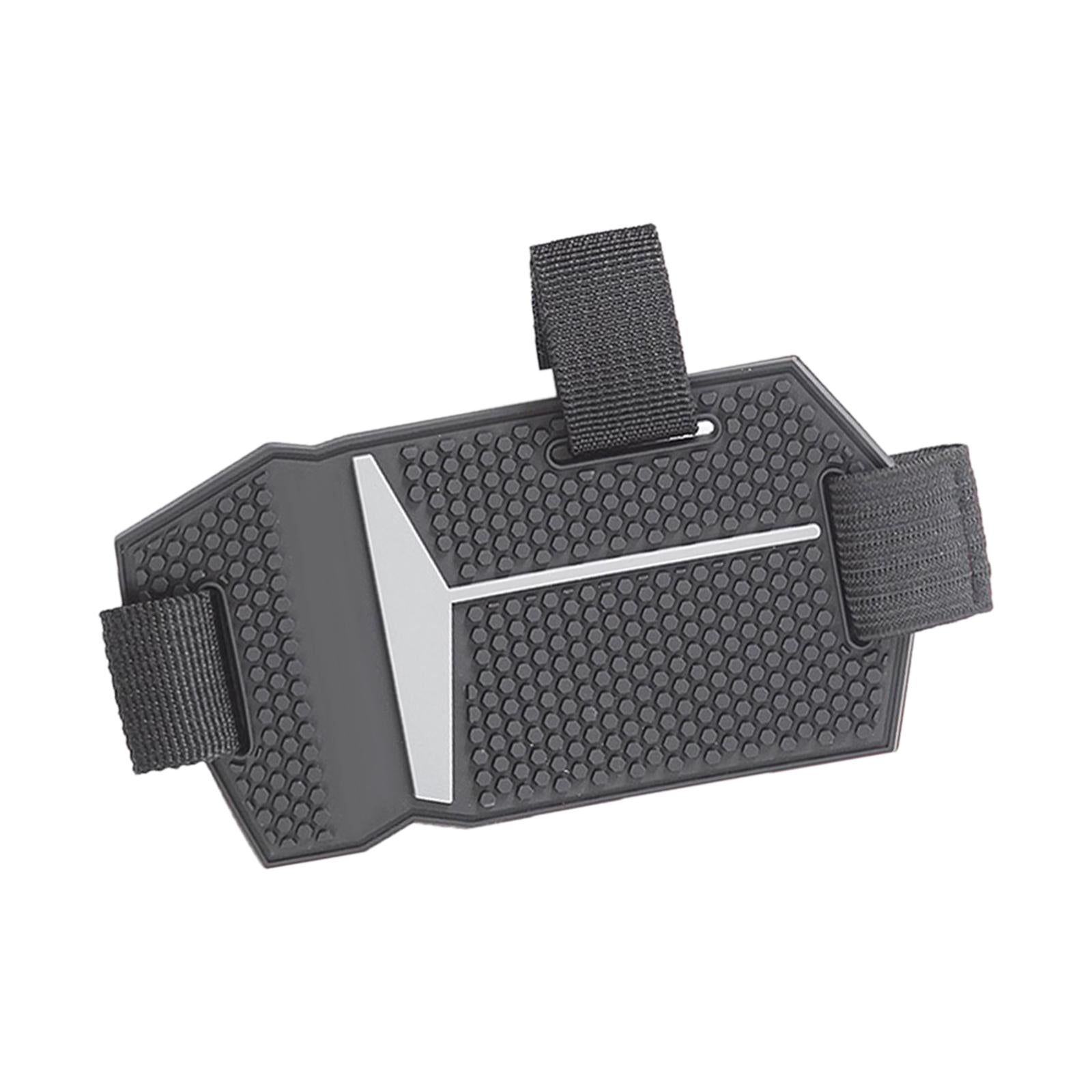 3xMotorcycle Shoe Protector Spare Parts Replacement Motorcycle Boots Protector Black grey