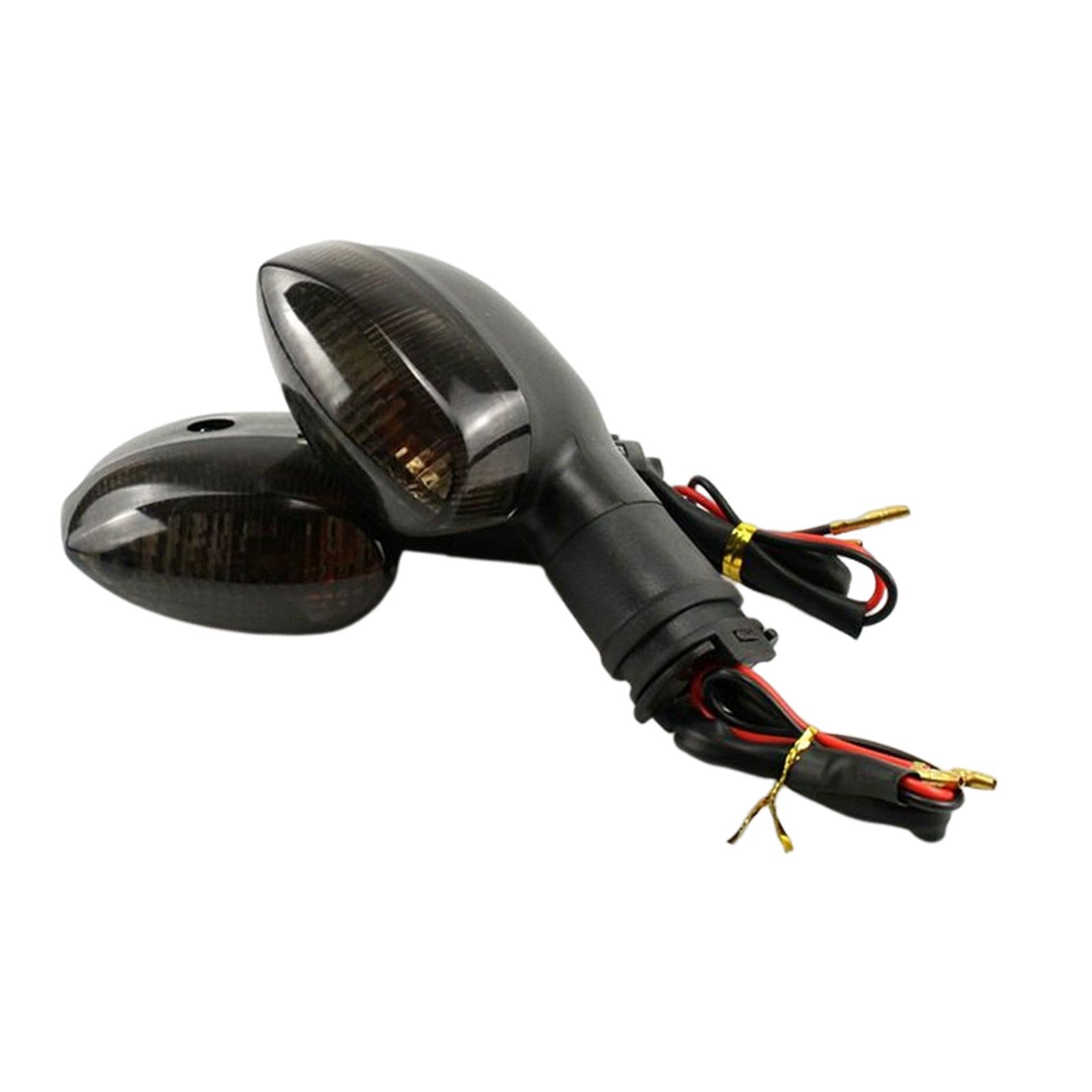 2 Pieces Motorcycle Front Rear Turn Signal Lights for Yamaha XJ6 Tdm900