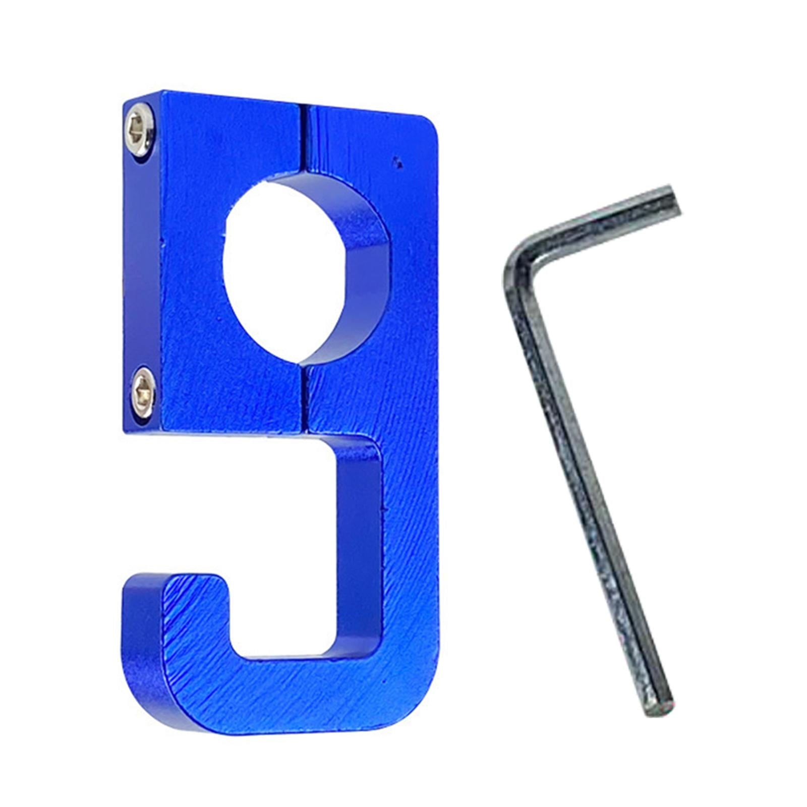 Motorcycle Hook for Bottles Bags Easy Installation Waterproof Handlebar Hook blue