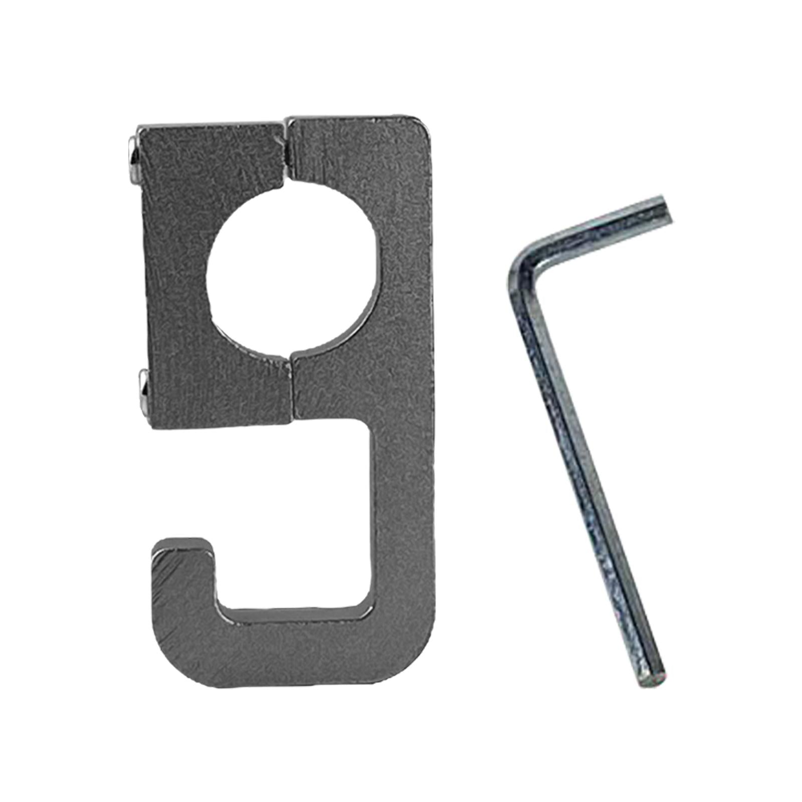 Motorcycle Hook for Bottles Bags Easy Installation Waterproof Handlebar Hook argent white