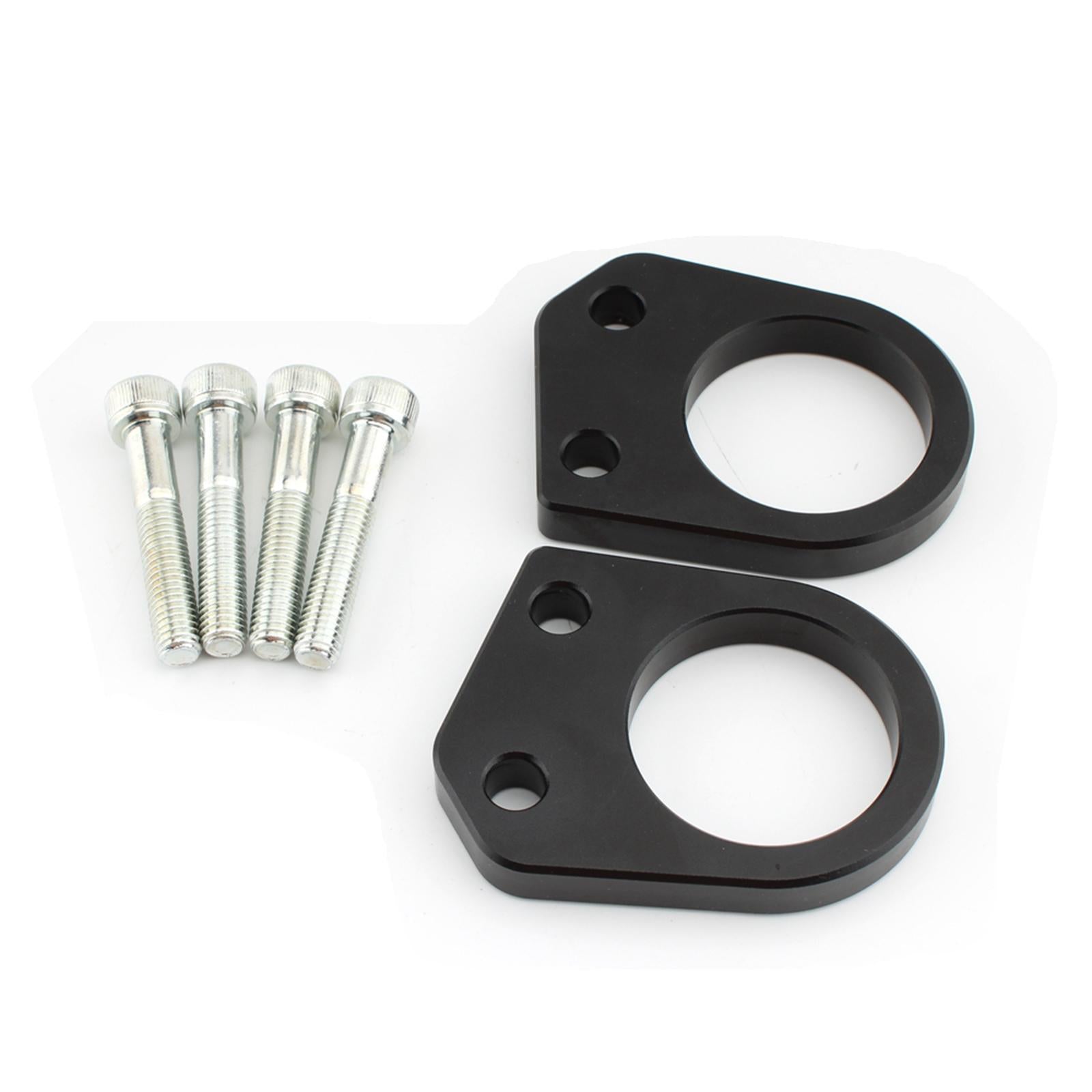 2Pcs Motorcycle Handlebar Riser Spacer Clamp Replaces for Suzuki Gixxer
