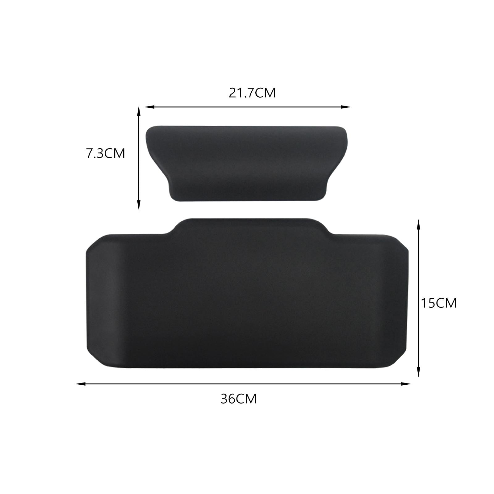 Motorcycle Back Cushion Passenger Backrest Back Pad Motorcycle Tail Rear Top