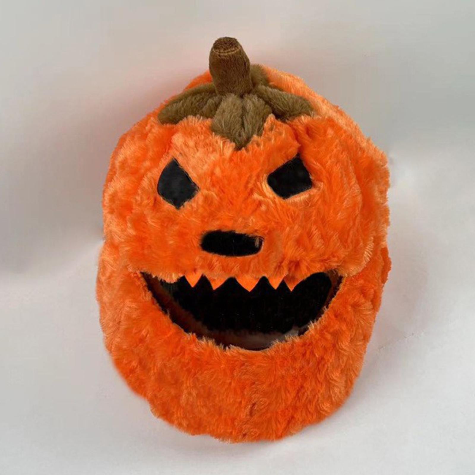 Motorcycle Helmet Cover Sleeve Halloween Pumpin Easy to Install Soft Cartoon