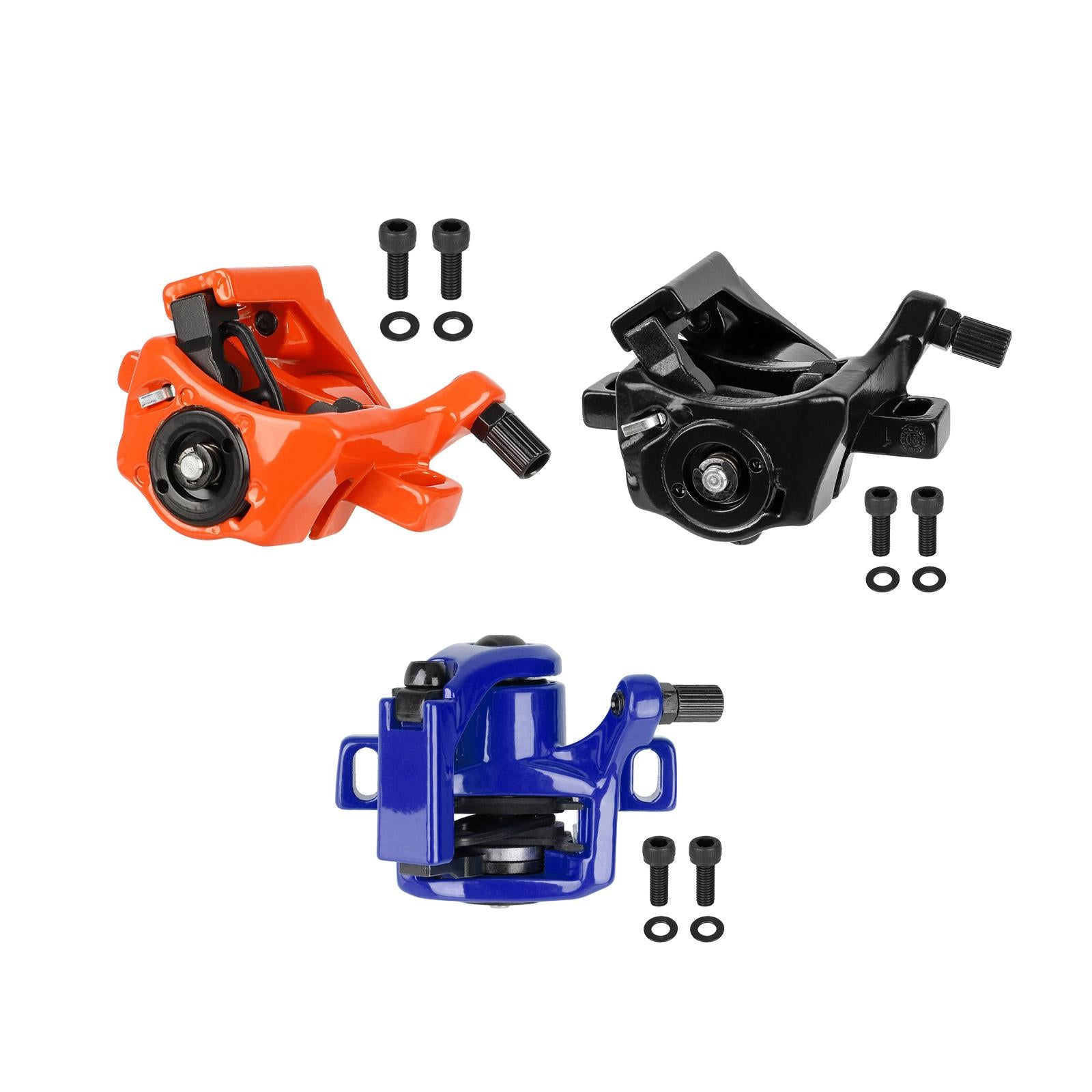 Bike Hydraulic Disc Brake Left 60mm Road Bike Mini Scooter Disc Brake orange