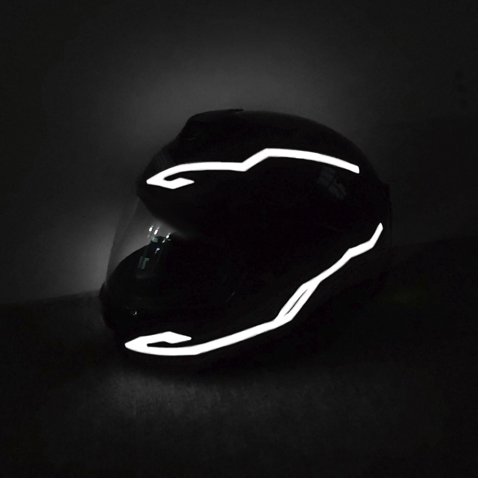 Motorcycle Helmet LED Light Strip Cold Light Helmet Lighting Set Accessories red