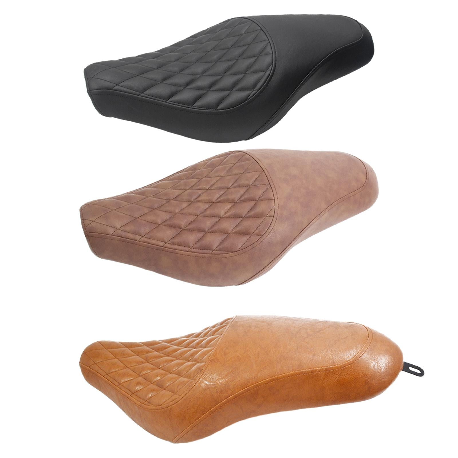 Motorcycle Dual Seat Cushion Pad Thicken for Honda Rebel Cmx 500 300 Black
