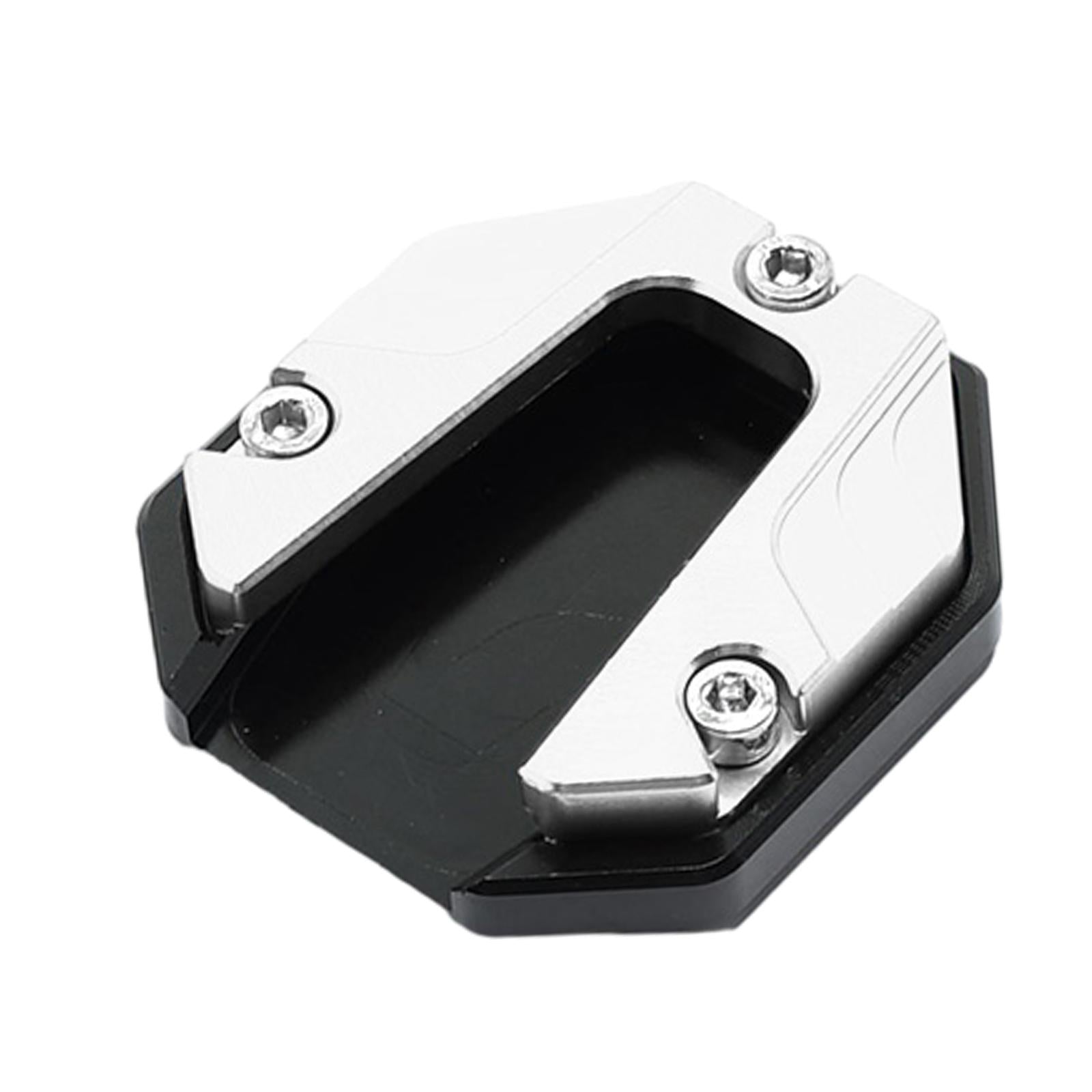 6xMotorcycle Kickstand Extender Pad Replacement Parts Side Stand Support Plate