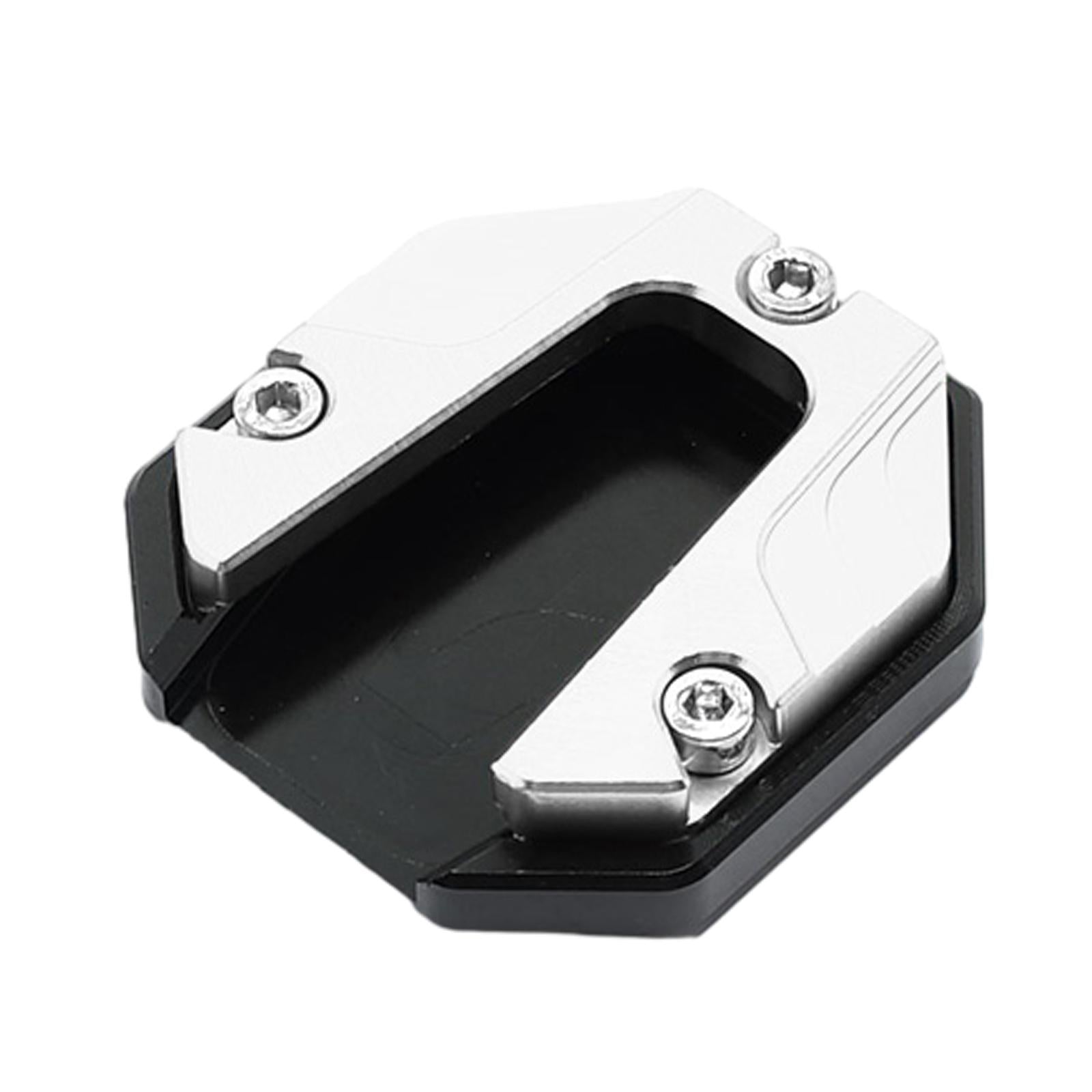 6xMotorcycle Kickstand Extender Pad Replacement Parts Side Stand Support Plate