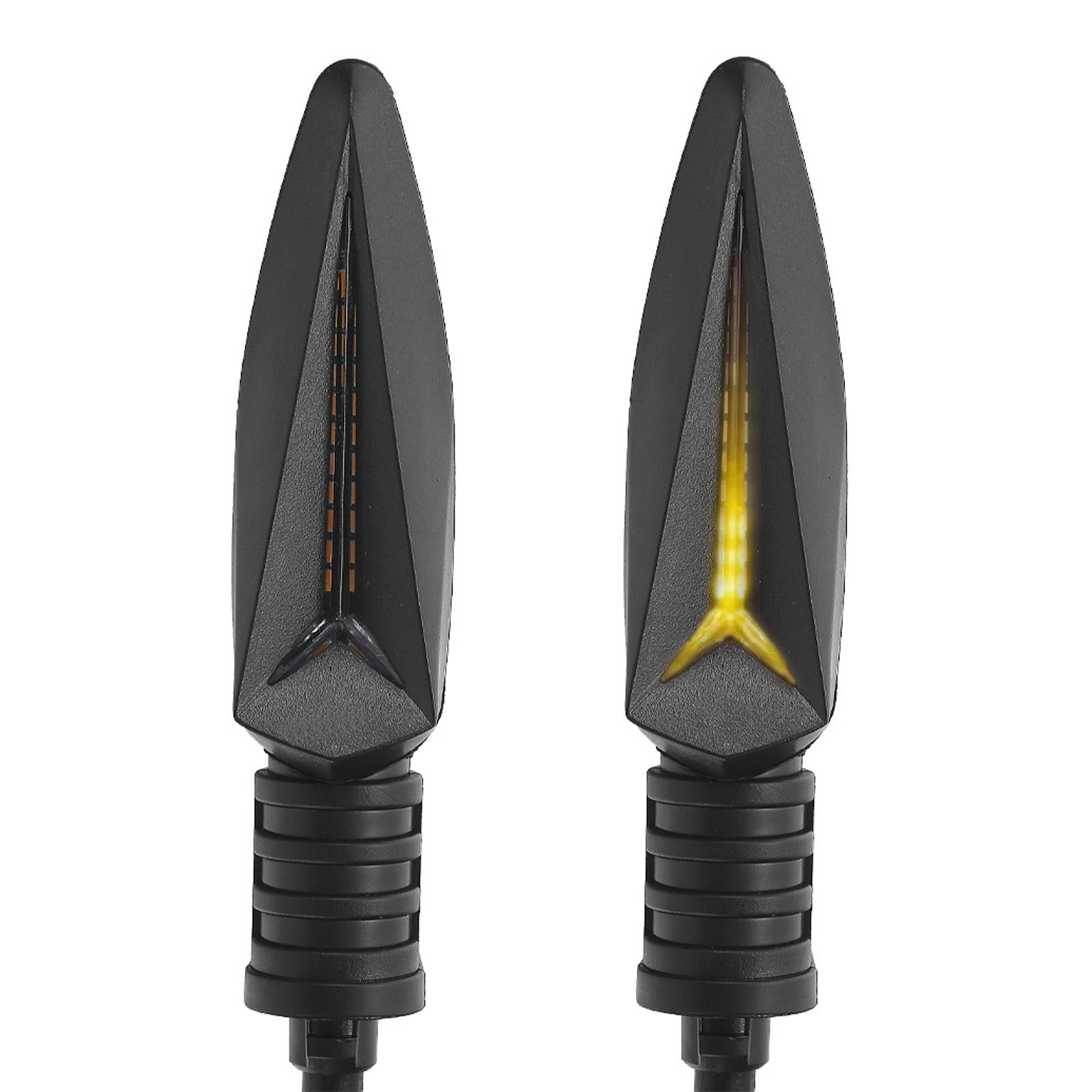 2x Motorcycle LED Turn Signal Lights Replace for BMW HP2 Sport K 1300 R
