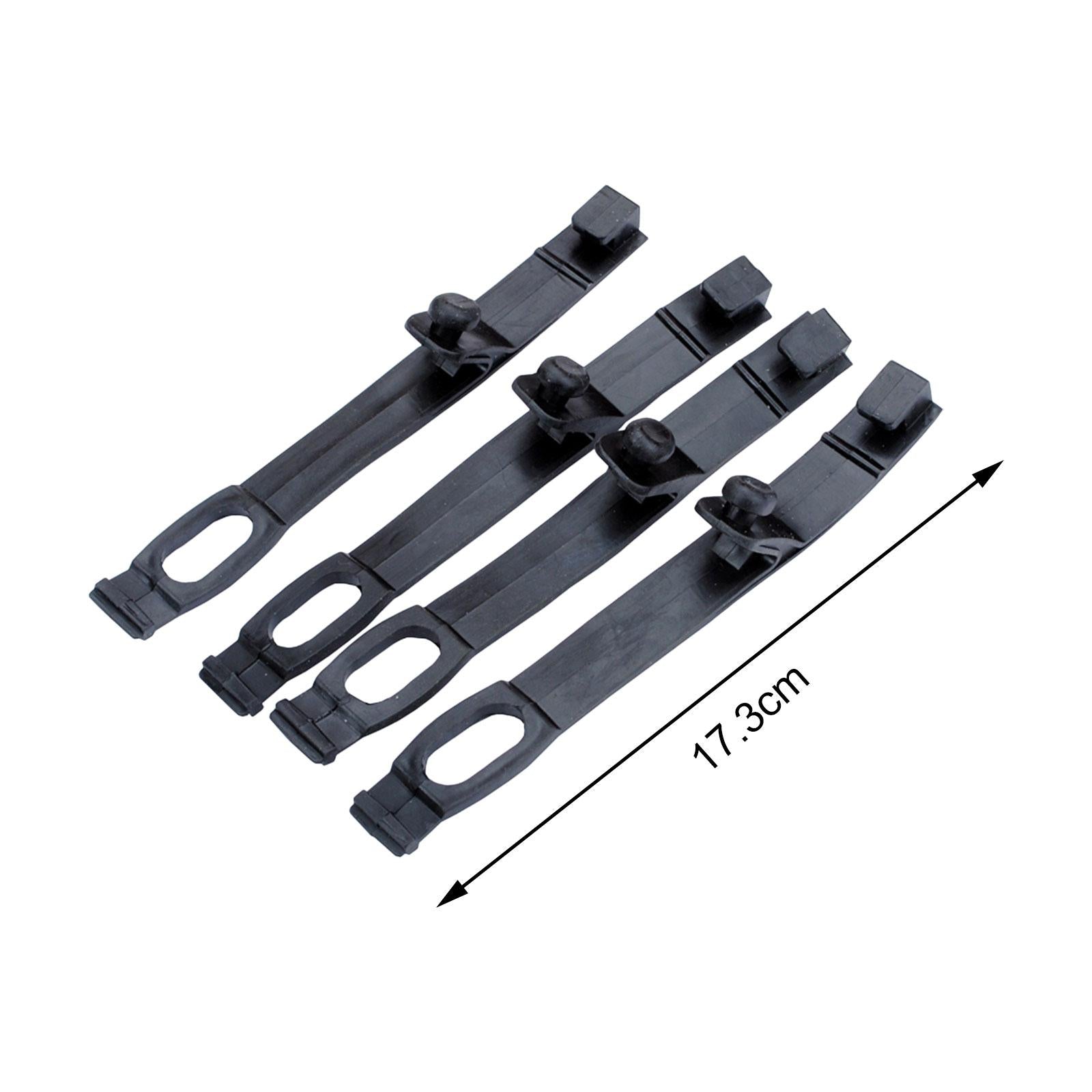 4 Pieces Motorcycle Headlight Bracket Motorbike Headlight Lamp Mount Bracket