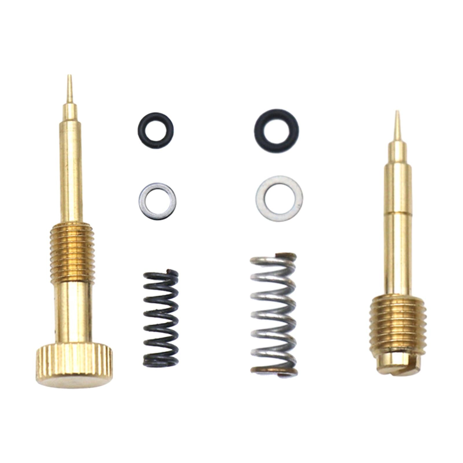 3xAir Fuel Mixture Screw Spare Parts Carb Kit for Keihin Cvk34/36/40 CV40 42mm