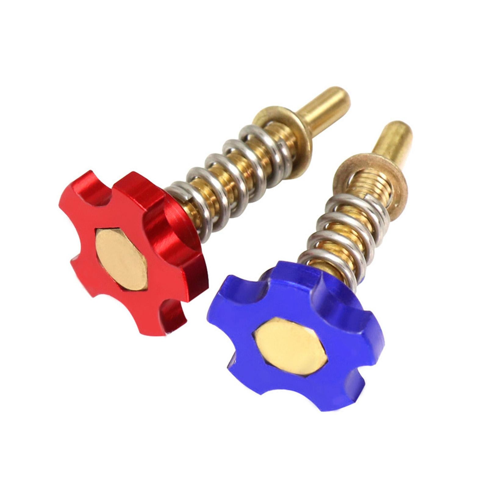 6xIdle Speed Screw Accessories Parts Adjustment Screw for PE24 KR150 PE26 Black