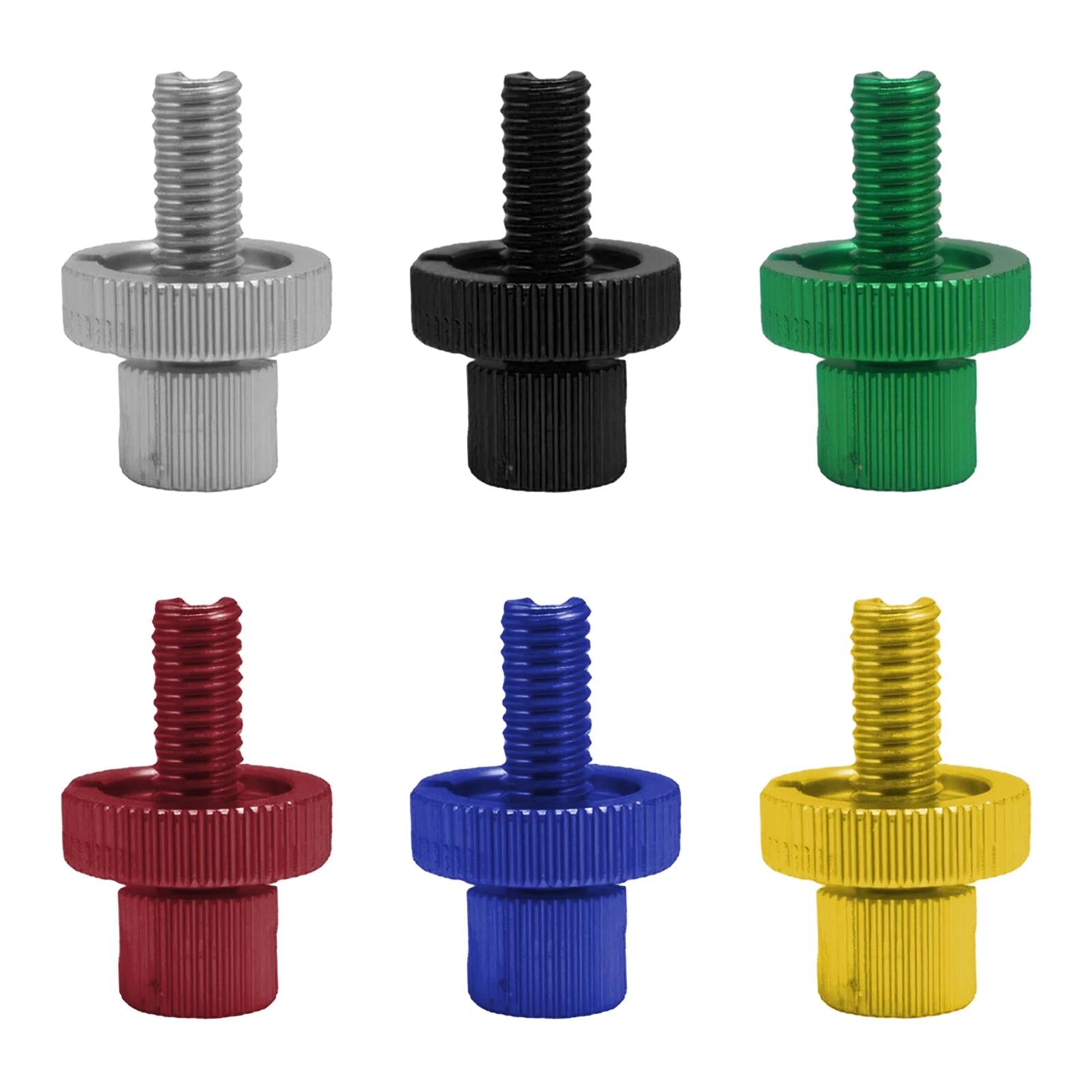3xM10 Clutch Brake Cable Adjuster Screw Nut Bolt for Motorcycle Motocross Red
