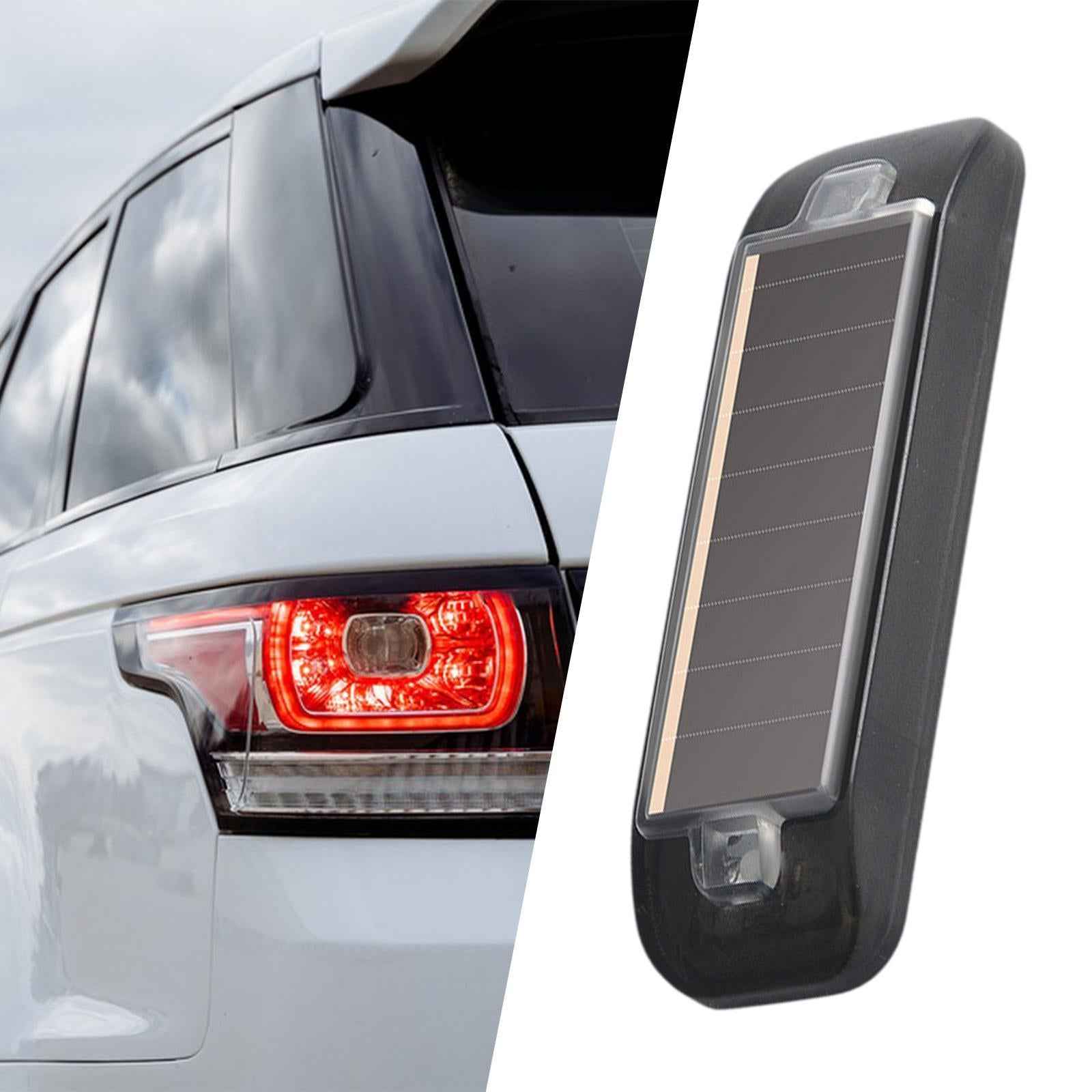 Mini Solar Emergency Strobe Light LED Warning Lamp for Bike Motorcycles Red Light