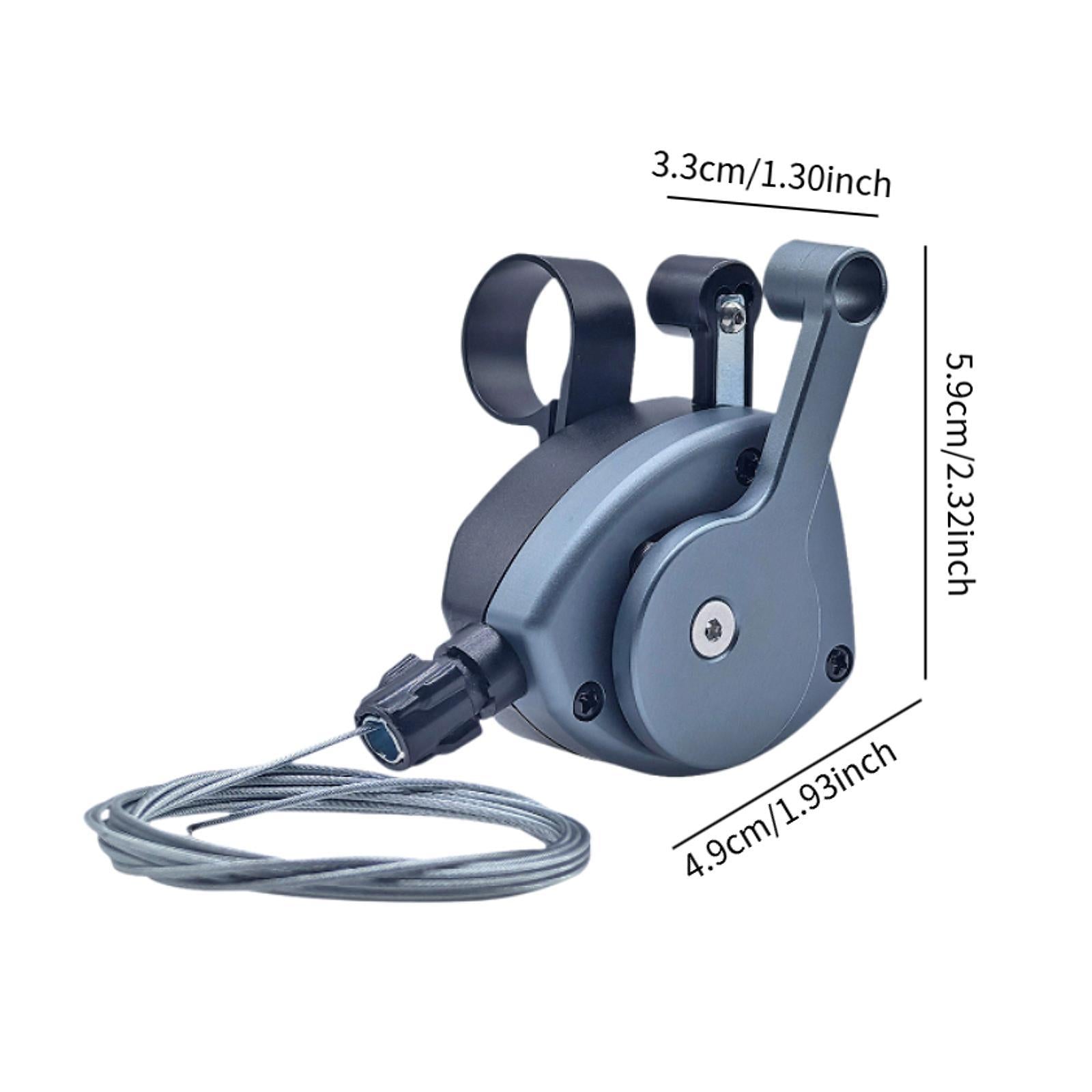 Bicycle Shifter Lever with Shift Cable Right Bike Accessories for Cline Gray
